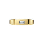 Baguette Diamond Signet Ring