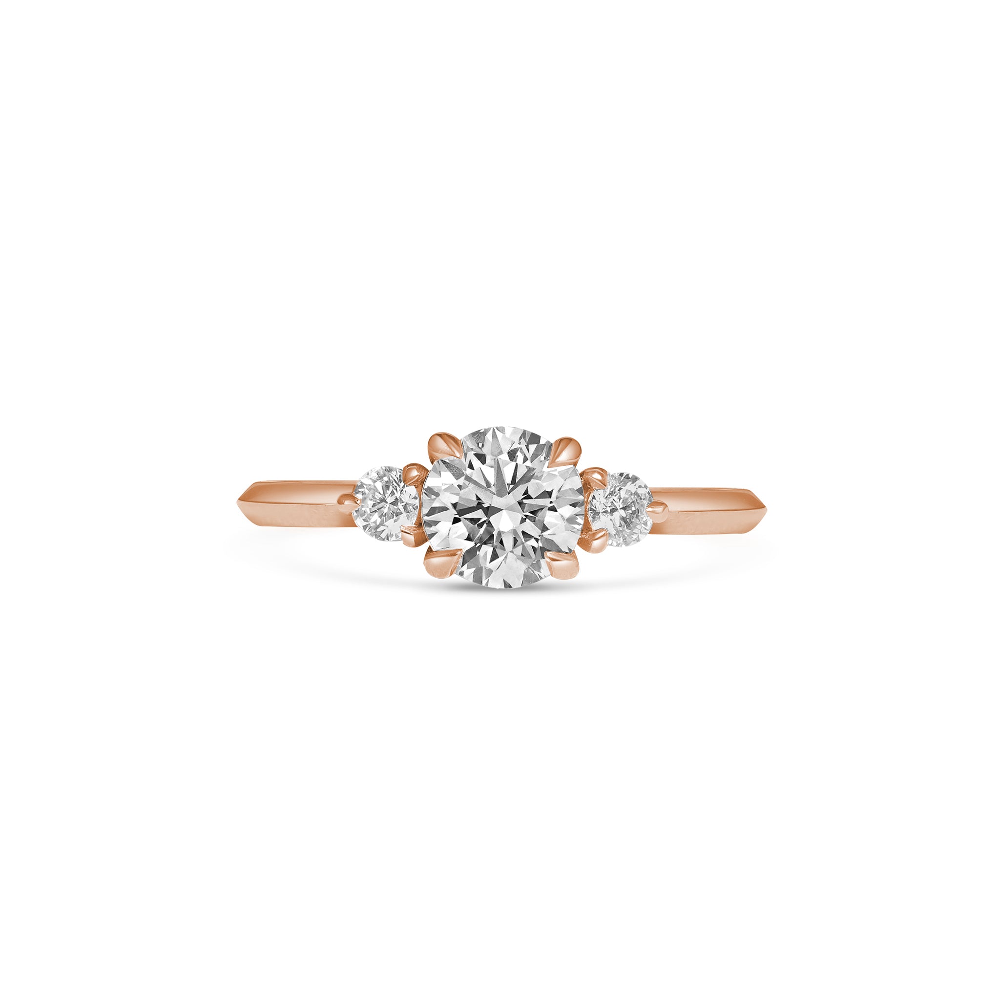 The Rita Ring by East London jeweller Rachel Boston | Discover our collections of unique and timeless engagement rings, wedding rings, and modern fine jewellery.