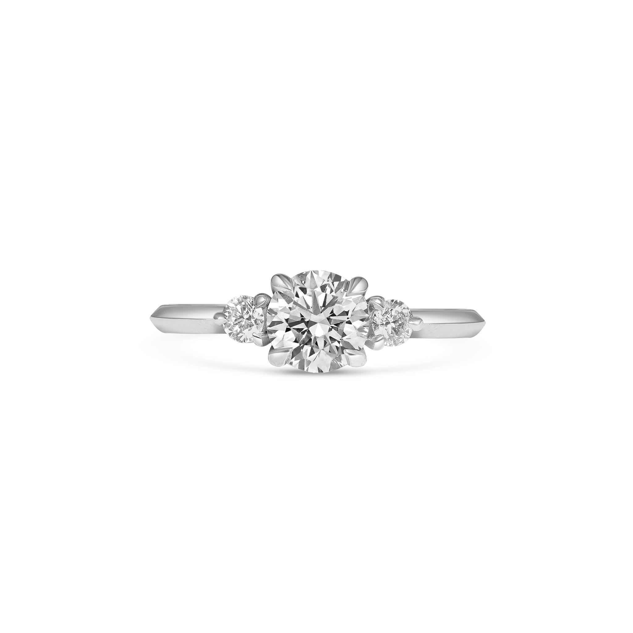 The Rita Ring by East London jeweller Rachel Boston | Discover our collections of unique and timeless engagement rings, wedding rings, and modern fine jewellery.