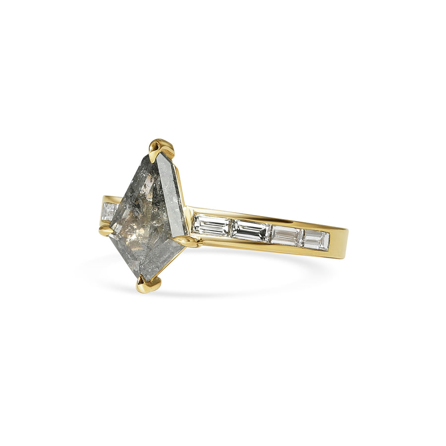 The X - Rosalind Ring by East London jeweller Rachel Boston | Discover our collections of unique and timeless engagement rings, wedding rings, and modern fine jewellery. - Rachel Boston Jewellery