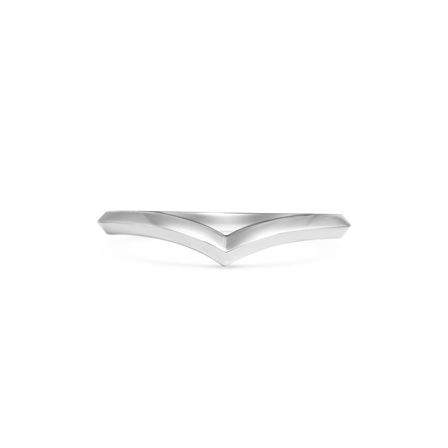The Sagitta Band by East London jeweller Rachel Boston | Discover our collections of unique and timeless engagement rings, wedding rings, and modern fine jewellery. - Rachel Boston Jewellery