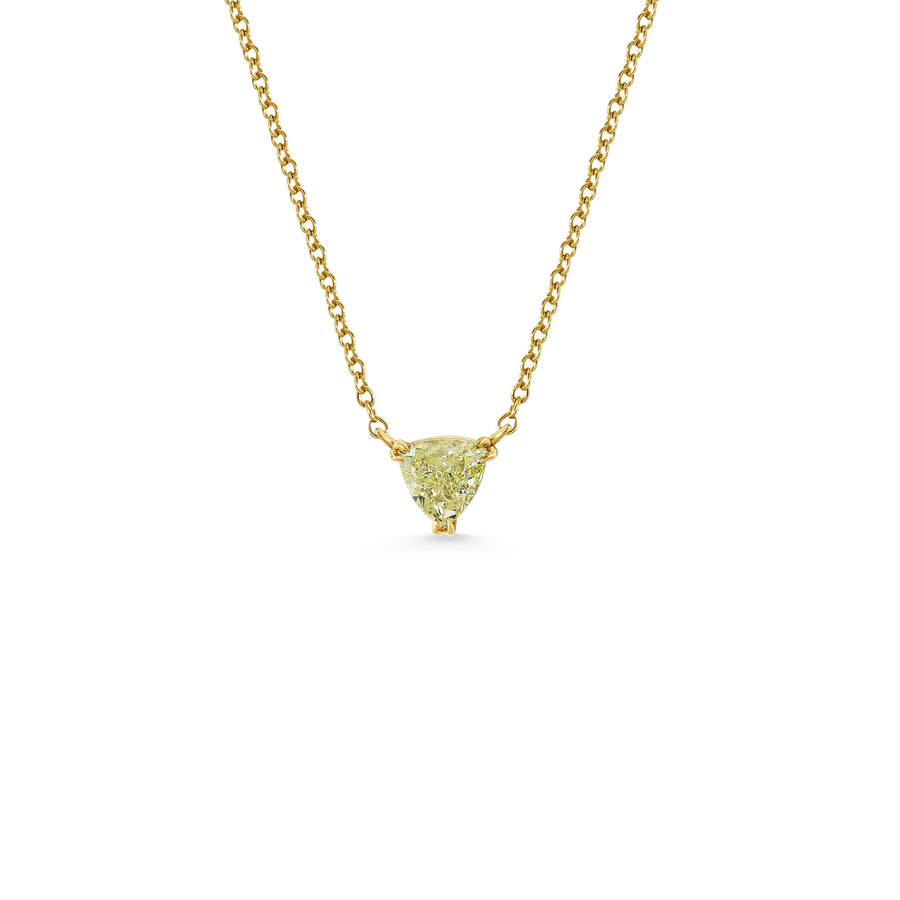 The Savage Necklace - 0.85ct Yellow by East London jeweller Rachel Boston | Discover our collections of unique and timeless engagement rings, wedding rings, and modern fine jewellery. - Rachel Boston Jewellery