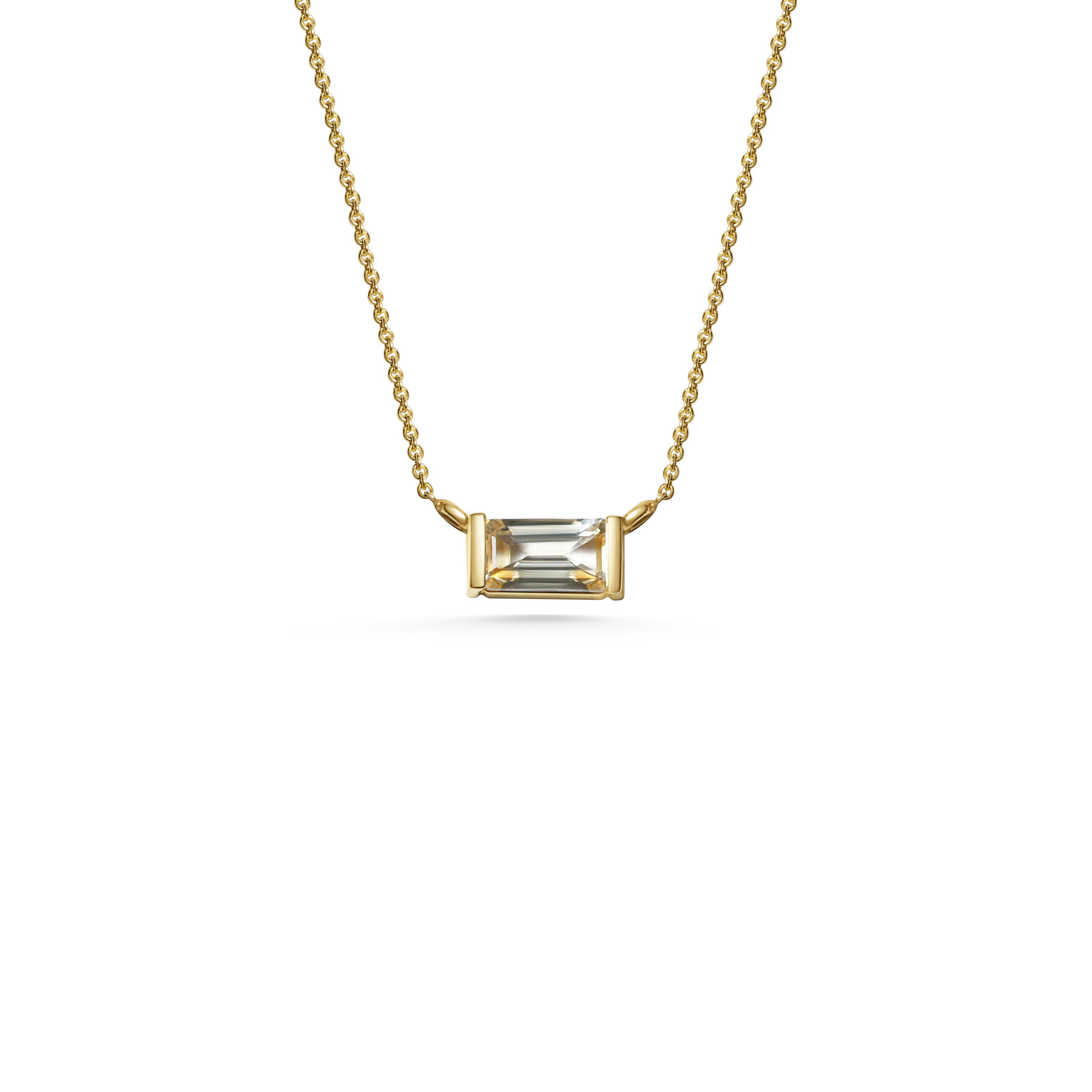 The X - Sher-Gil Necklace by East London jeweller Rachel Boston | Discover our collections of unique and timeless engagement rings, wedding rings, and modern fine jewellery.