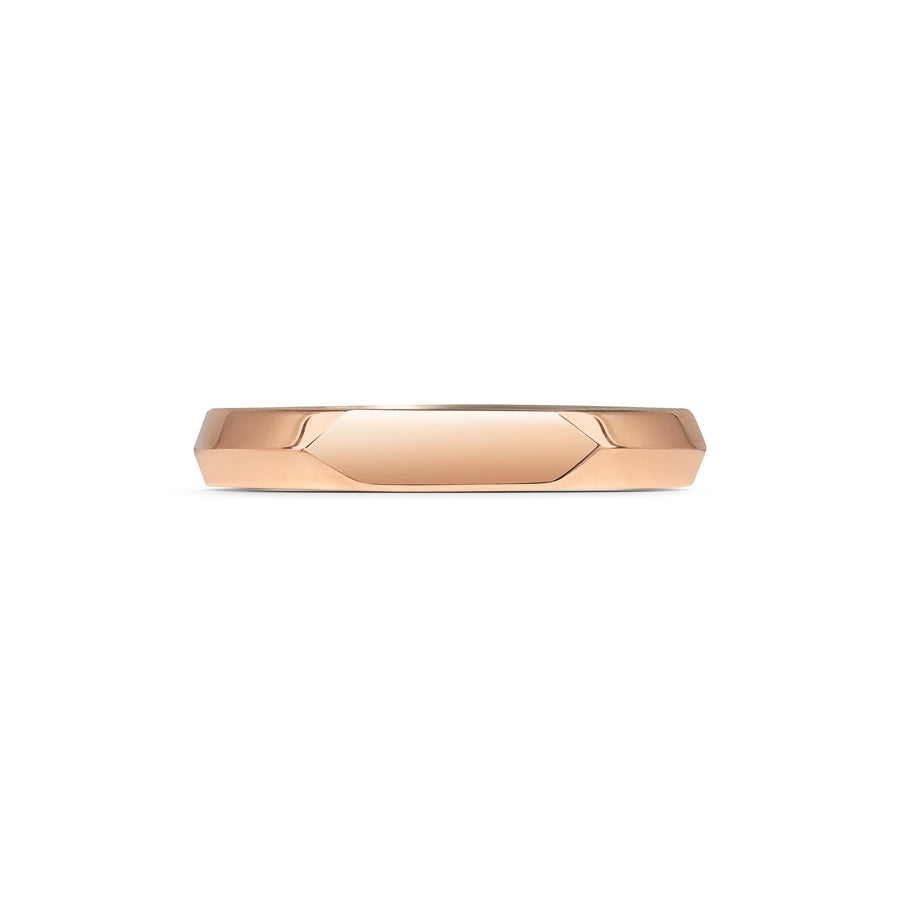 The Slim Signet Straight Ring by East London jeweller Rachel Boston | Discover our collections of unique and timeless engagement rings, wedding rings, and modern fine jewellery. - Rachel Boston Jewellery