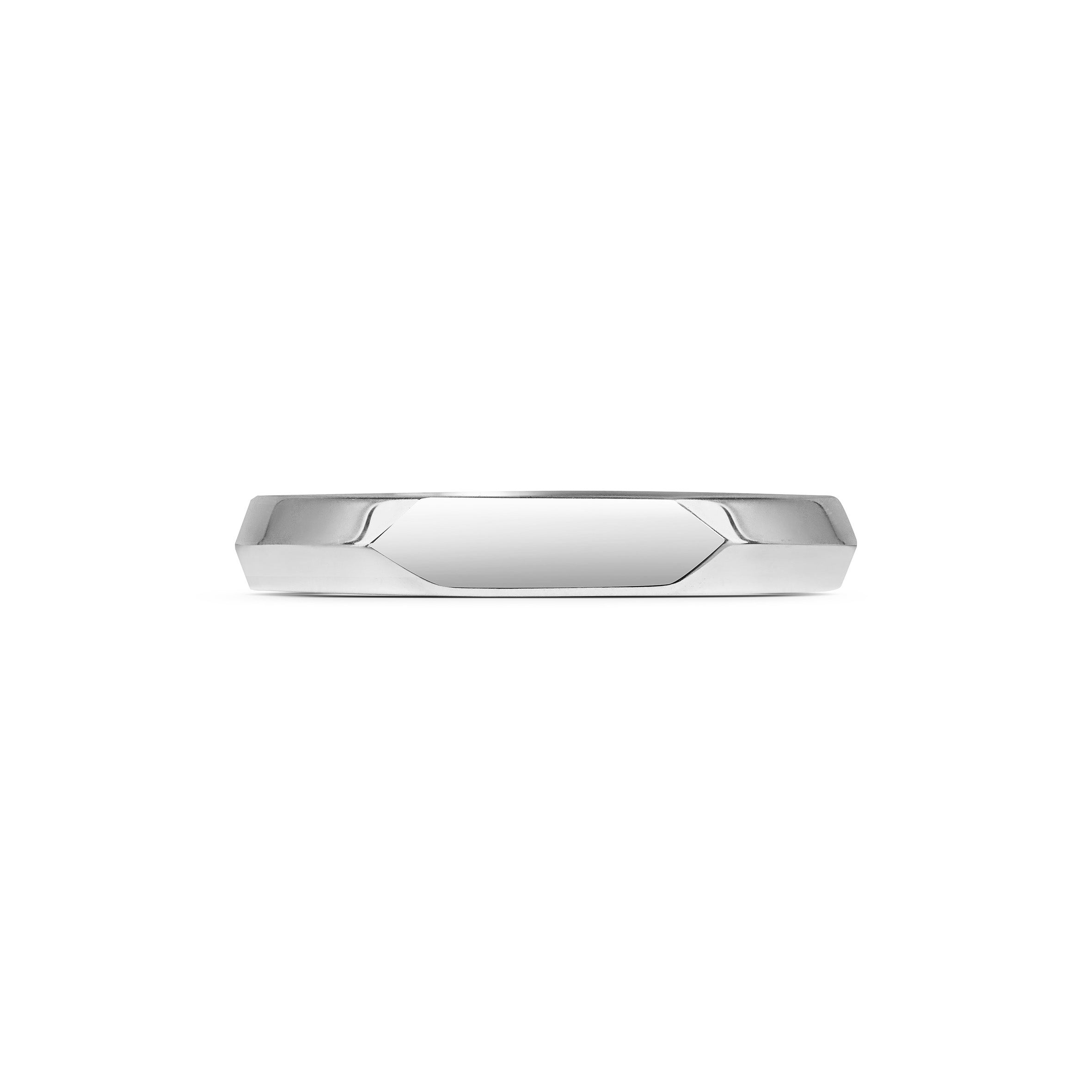 The Slim Signet Straight Ring by East London jeweller Rachel Boston | Discover our collections of unique and timeless engagement rings, wedding rings, and modern fine jewellery.