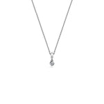 SMALL DROPLET DIAMOND NECKLACE