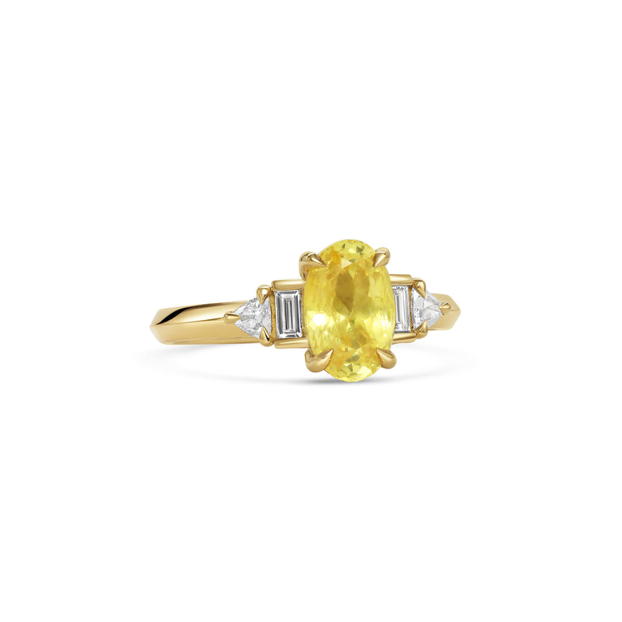 The Solari Ring by East London jeweller Rachel Boston | Discover our collections of unique and timeless engagement rings, wedding rings, and modern fine jewellery. - Rachel Boston Jewellery