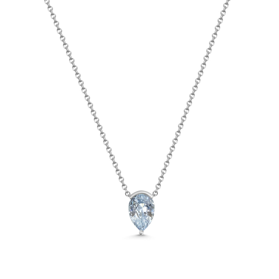 The Sturtevant Necklace- 1.60ct Grey by East London jeweller Rachel Boston | Discover our collections of unique and timeless engagement rings, wedding rings, and modern fine jewellery. - Rachel Boston Jewellery