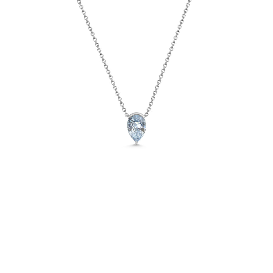 The Sturtevant Necklace- 1.60ct Grey by East London jeweller Rachel Boston | Discover our collections of unique and timeless engagement rings, wedding rings, and modern fine jewellery. - Rachel Boston Jewellery