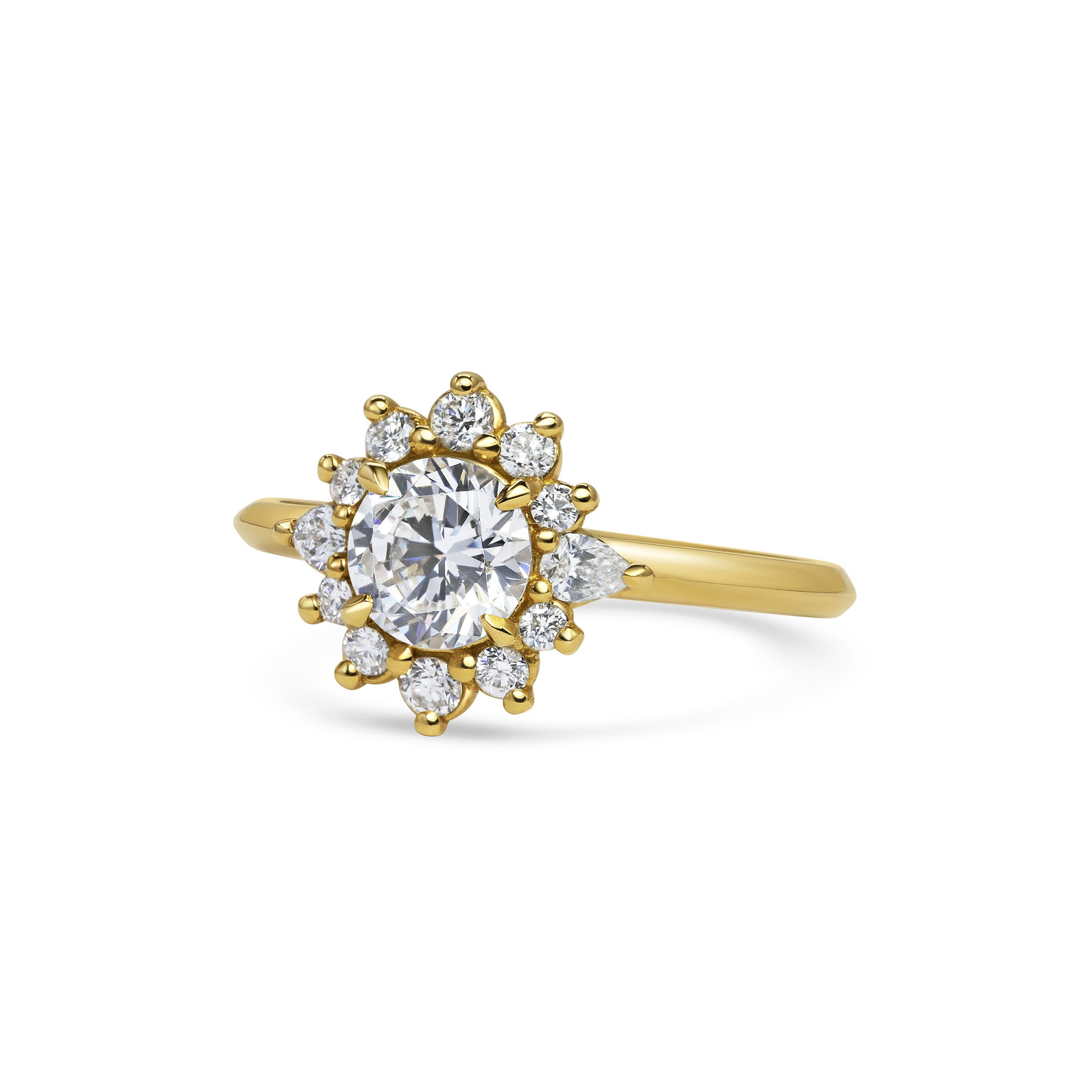 The Styx Ring by East London jeweller Rachel Boston | Discover our collections of unique and timeless engagement rings, wedding rings, and modern fine jewellery.