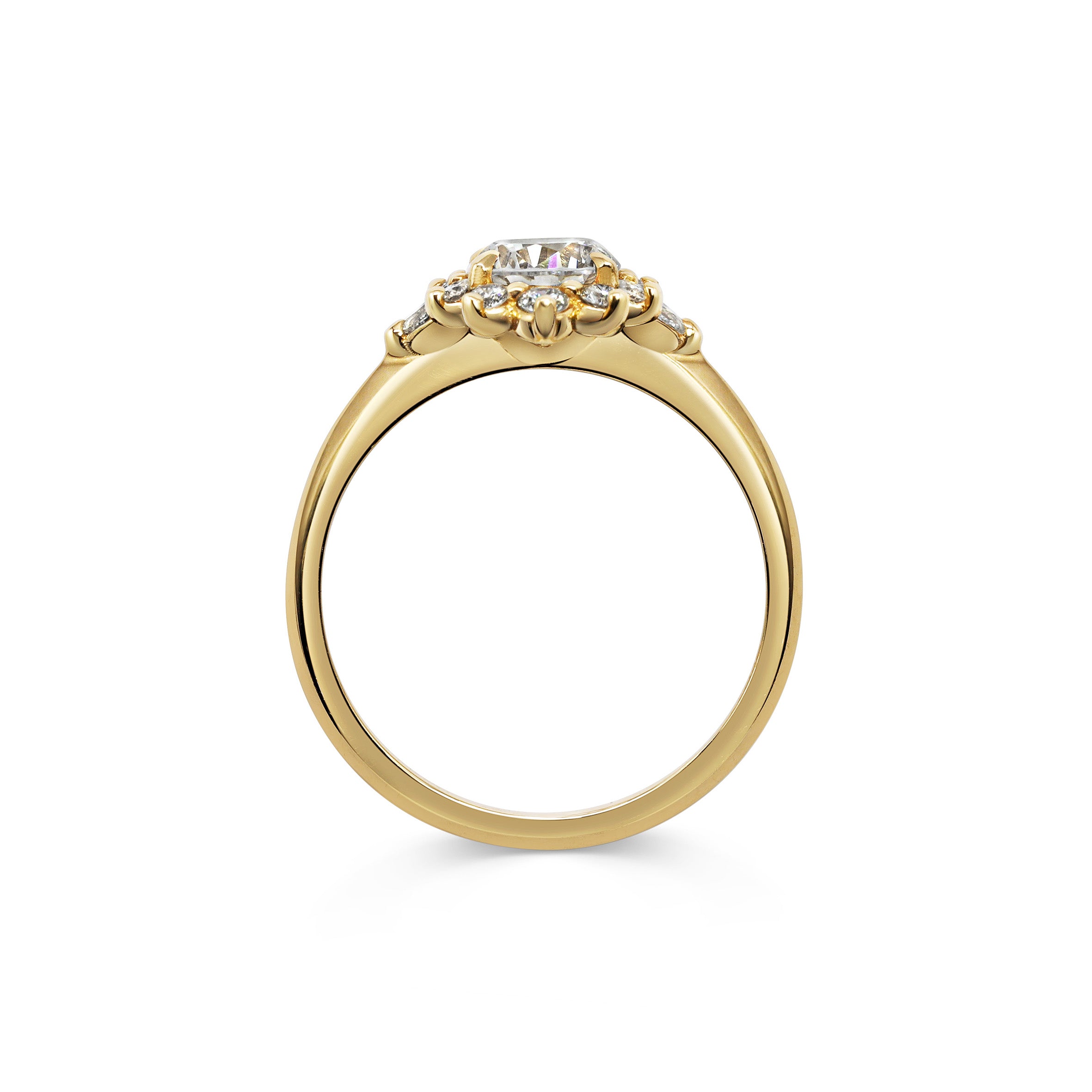 The Styx Ring by East London jeweller Rachel Boston | Discover our collections of unique and timeless engagement rings, wedding rings, and modern fine jewellery.