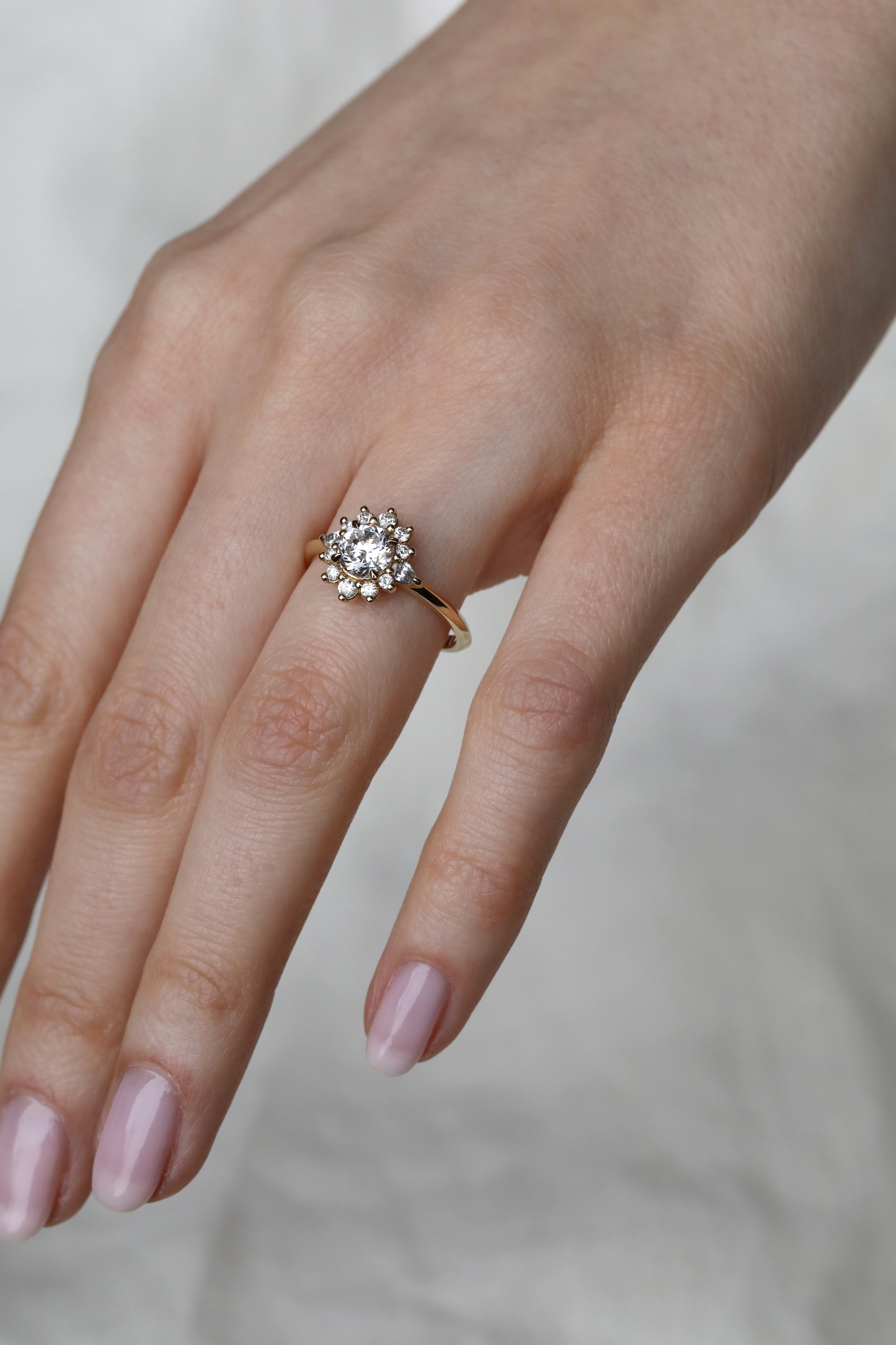 The Styx Ring by East London jeweller Rachel Boston | Discover our collections of unique and timeless engagement rings, wedding rings, and modern fine jewellery.