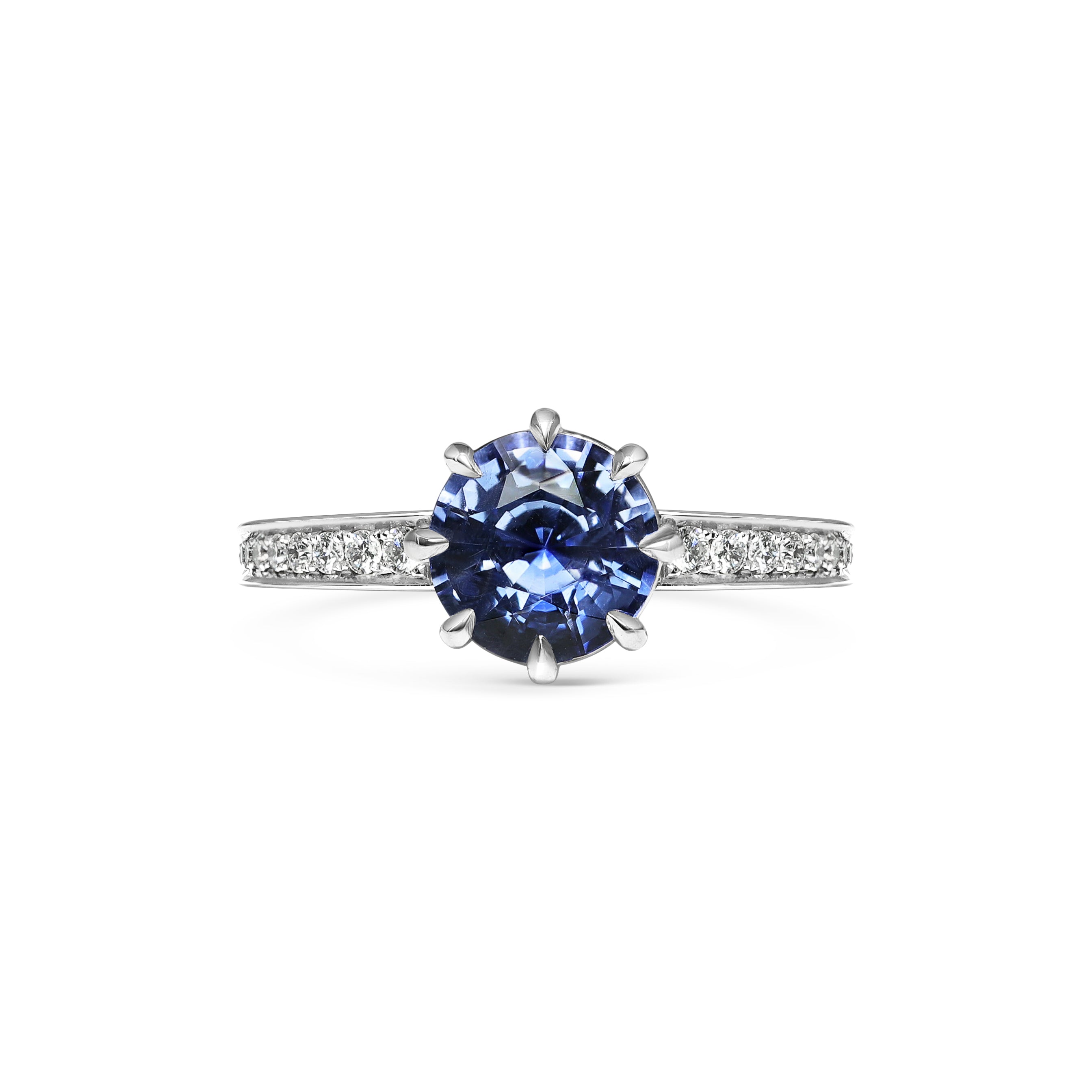 The Tota Ring by East London jeweller Rachel Boston | Discover our collections of unique and timeless engagement rings, wedding rings, and modern fine jewellery.