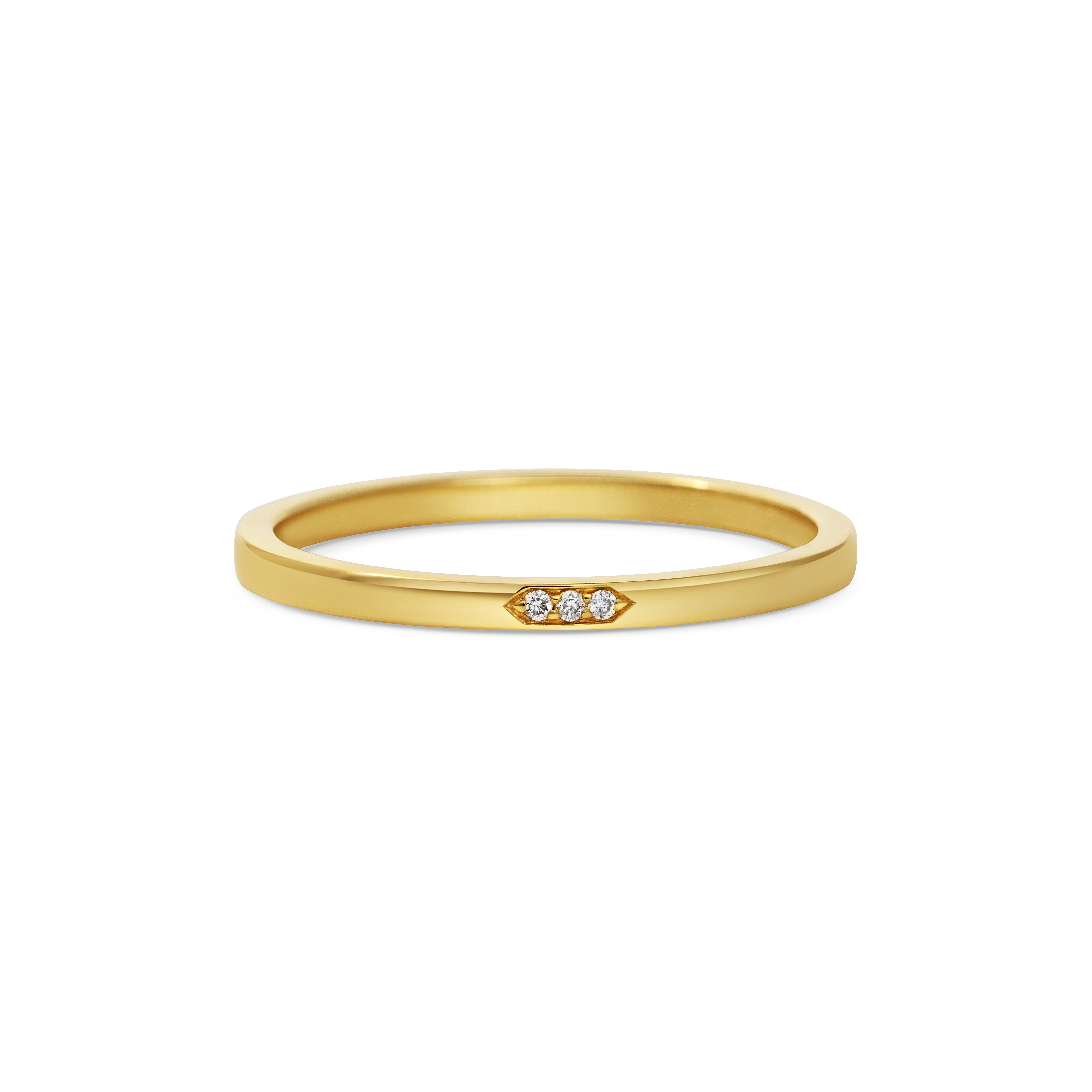 The Tribus Band by East London jeweller Rachel Boston | Discover our collections of unique and timeless engagement rings, wedding rings, and modern fine jewellery.