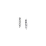 Trio Baguette Deco Earrings