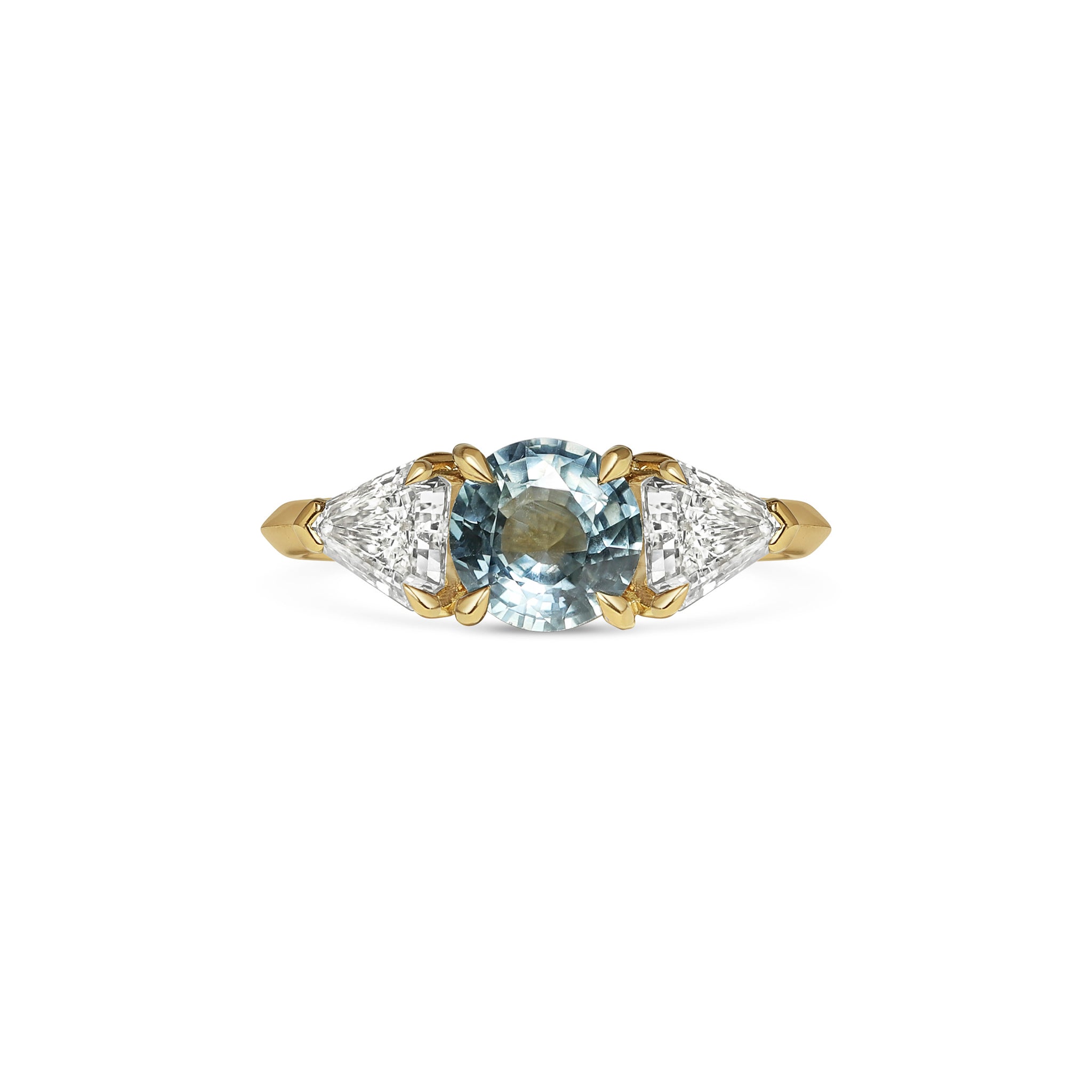 The Tunia Ring by East London jeweller Rachel Boston | Discover our collections of unique and timeless engagement rings, wedding rings, and modern fine jewellery.