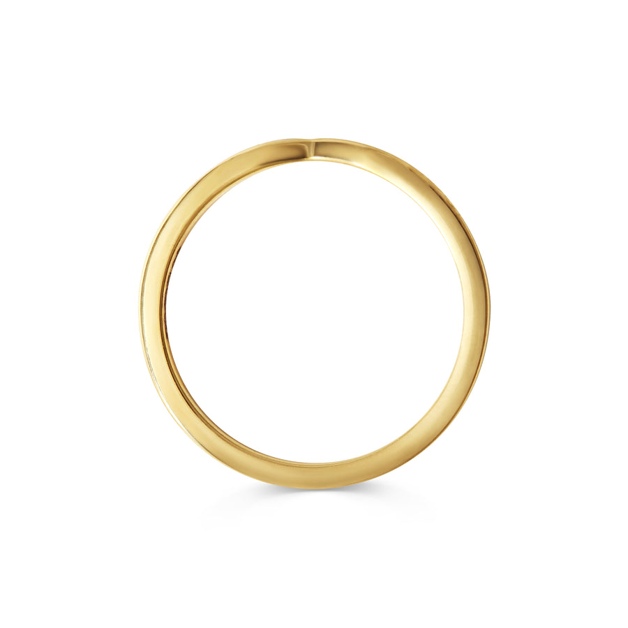 The Union Band by East London jeweller Rachel Boston | Discover our collections of unique and timeless engagement rings, wedding rings, and modern fine jewellery. - Rachel Boston Jewellery