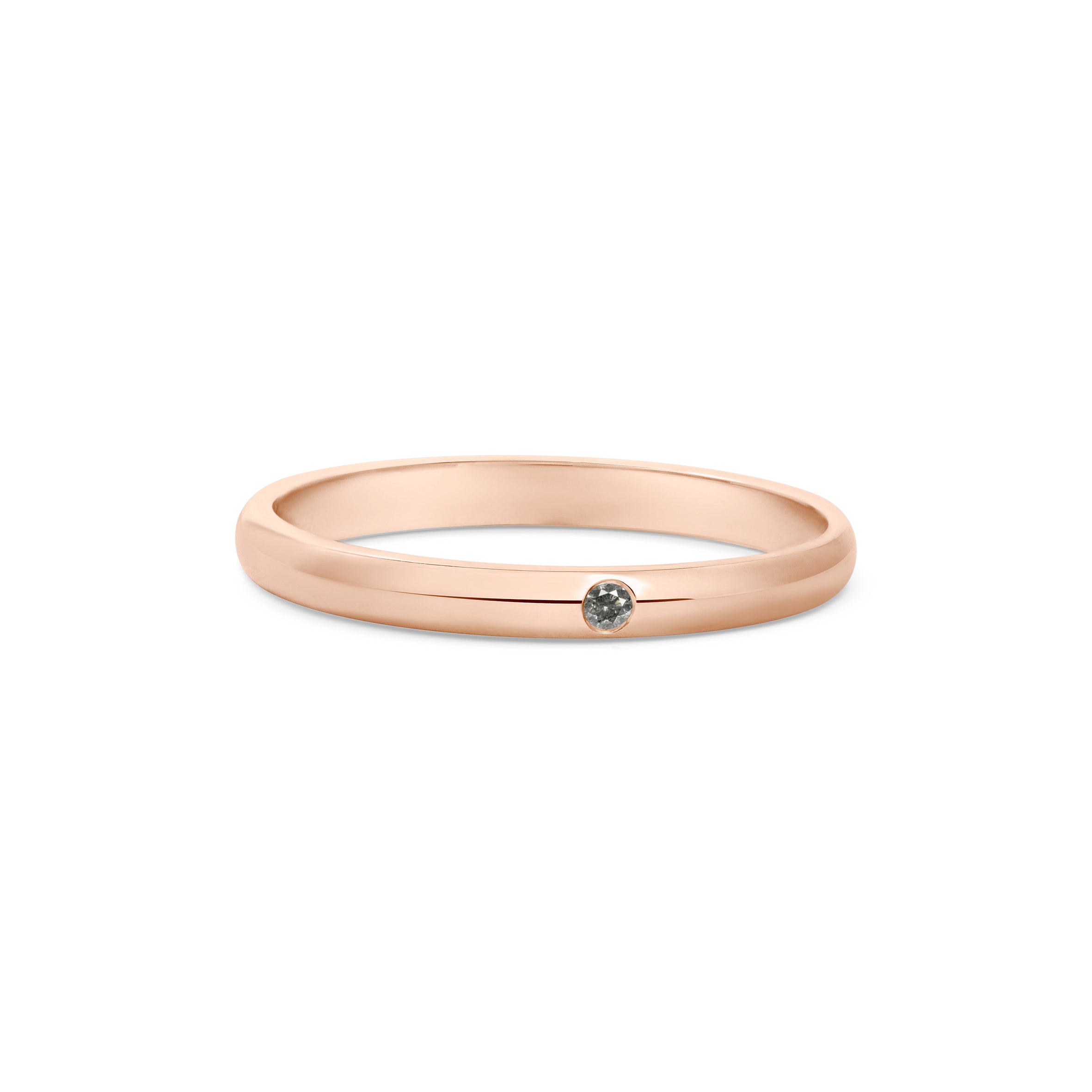 The Grey Unum Ring by East London jeweller Rachel Boston | Discover our collections of unique and timeless engagement rings, wedding rings, and modern fine jewellery.