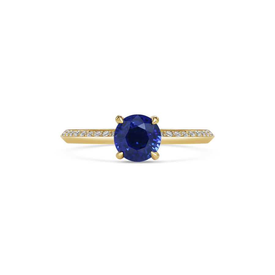The Ursa Major Blue Ring by East London jeweller Rachel Boston | Discover our collections of unique and timeless engagement rings, wedding rings, and modern fine jewellery. - Rachel Boston Jewellery