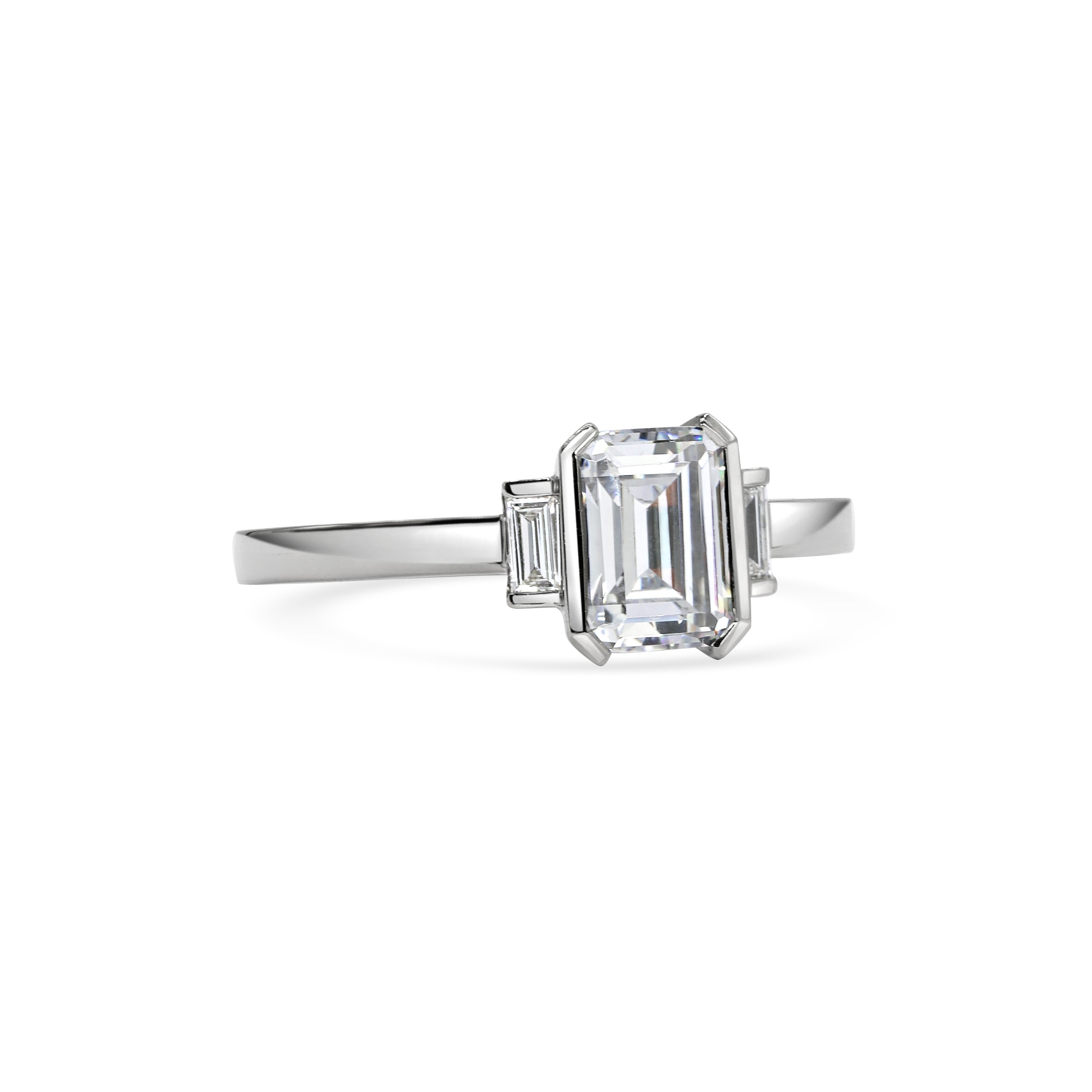 The Vela Ring by East London jeweller Rachel Boston | Discover our collections of unique and timeless engagement rings, wedding rings, and modern fine jewellery.