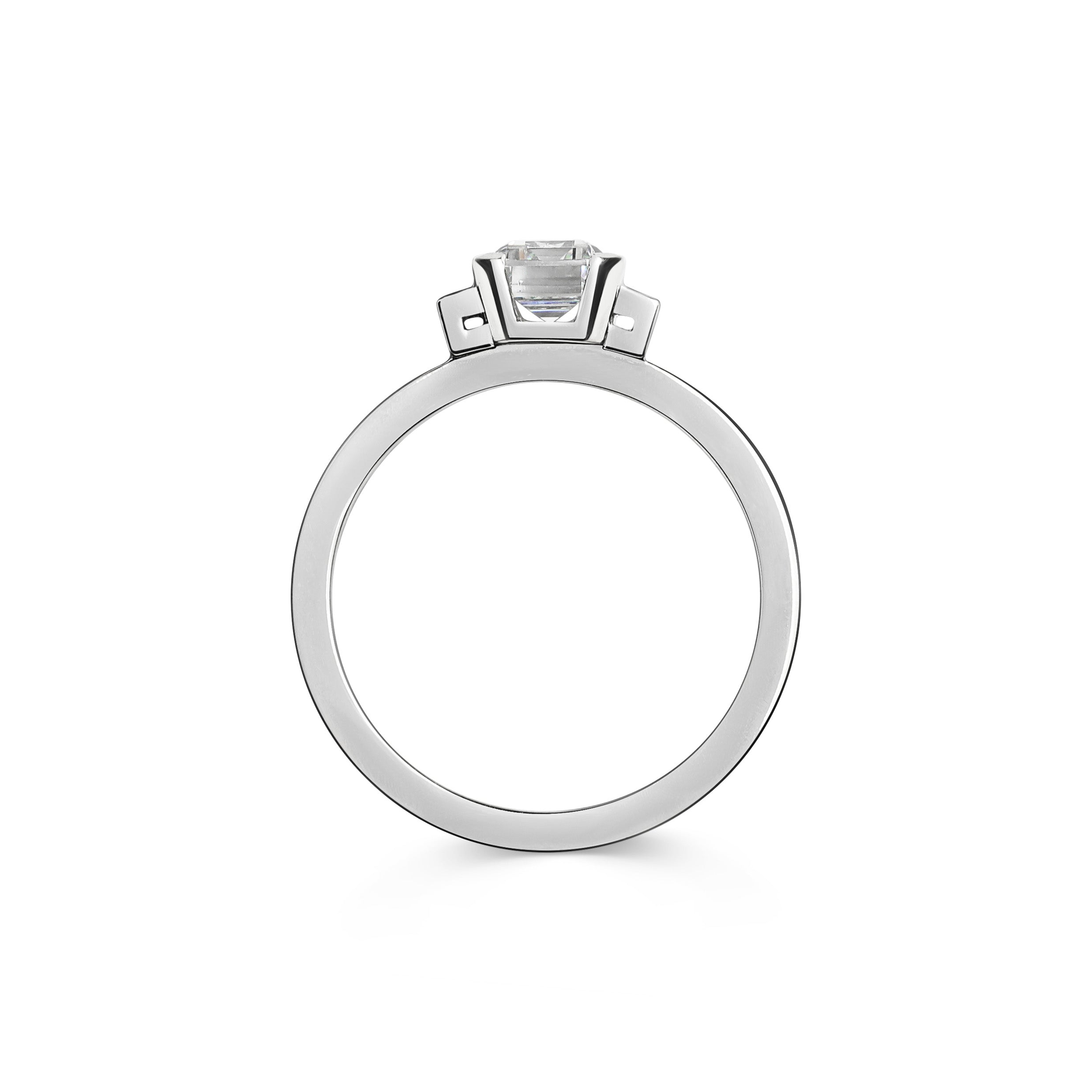 The Vela Ring by East London jeweller Rachel Boston | Discover our collections of unique and timeless engagement rings, wedding rings, and modern fine jewellery.