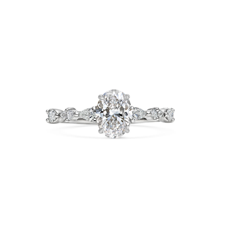 The Violet Ring by East London jeweller Rachel Boston | Discover our collections of unique and timeless engagement rings, wedding rings, and modern fine jewellery. - Rachel Boston Jewellery