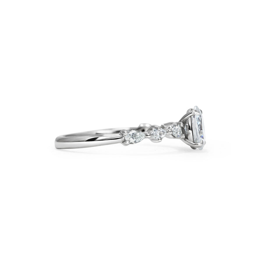 The Violet Ring by East London jeweller Rachel Boston | Discover our collections of unique and timeless engagement rings, wedding rings, and modern fine jewellery. - Rachel Boston Jewellery