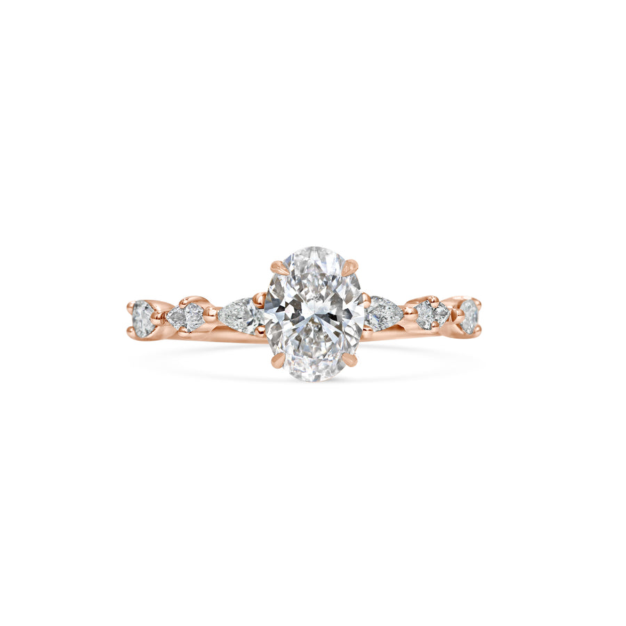 The Violet Ring by East London jeweller Rachel Boston | Discover our collections of unique and timeless engagement rings, wedding rings, and modern fine jewellery. - Rachel Boston Jewellery