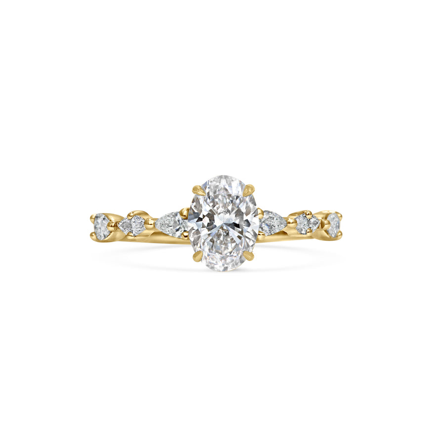 The Violet Ring by East London jeweller Rachel Boston | Discover our collections of unique and timeless engagement rings, wedding rings, and modern fine jewellery. - Rachel Boston Jewellery