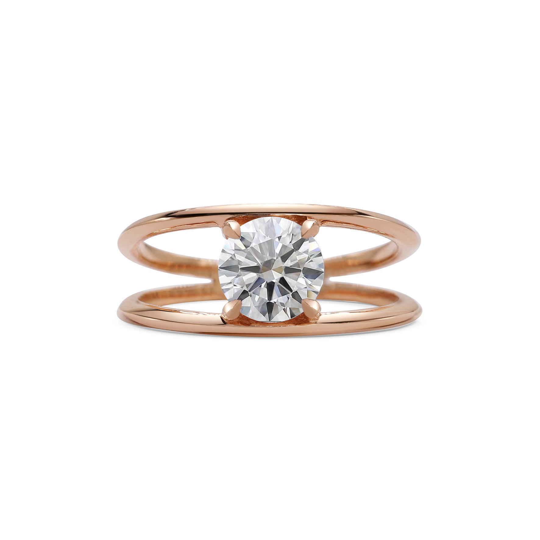 The Vivian Ring by East London jeweller Rachel Boston | Discover our collections of unique and timeless engagement rings, wedding rings, and modern fine jewellery.
