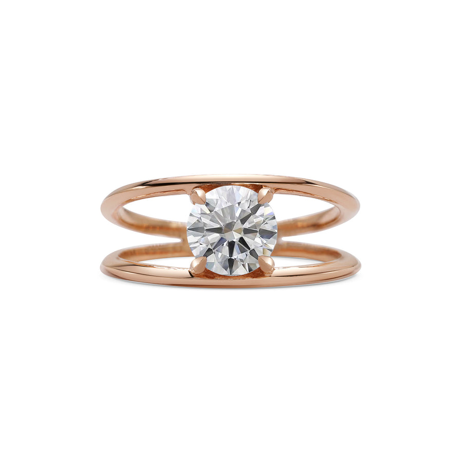 The Vivian Ring by East London jeweller Rachel Boston | Discover our collections of unique and timeless engagement rings, wedding rings, and modern fine jewellery. - Rachel Boston Jewellery