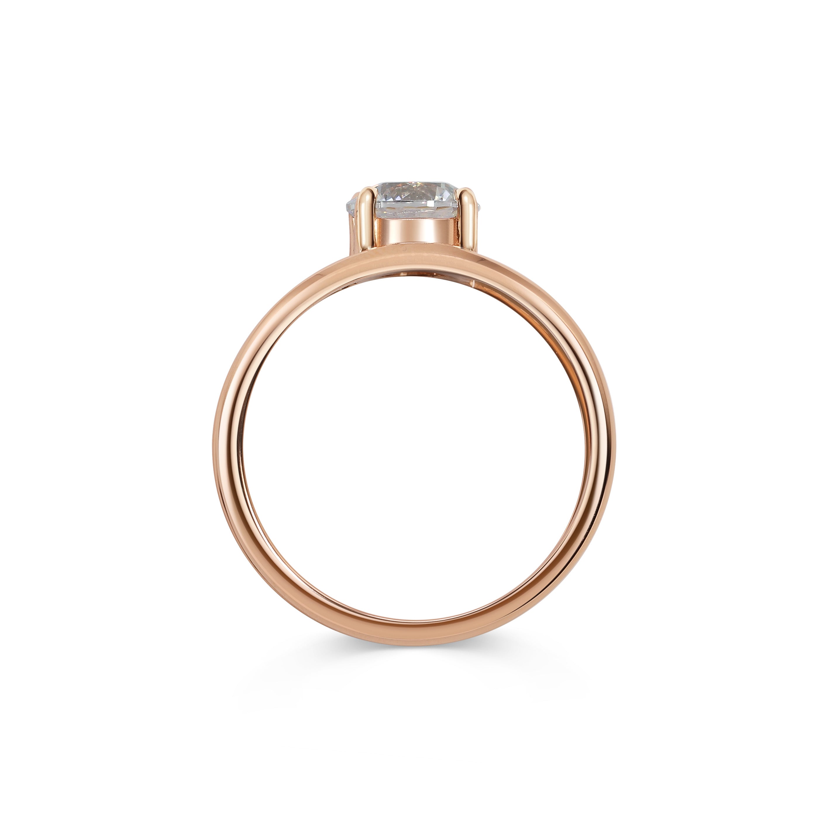 The Vivian Ring by East London jeweller Rachel Boston | Discover our collections of unique and timeless engagement rings, wedding rings, and modern fine jewellery.