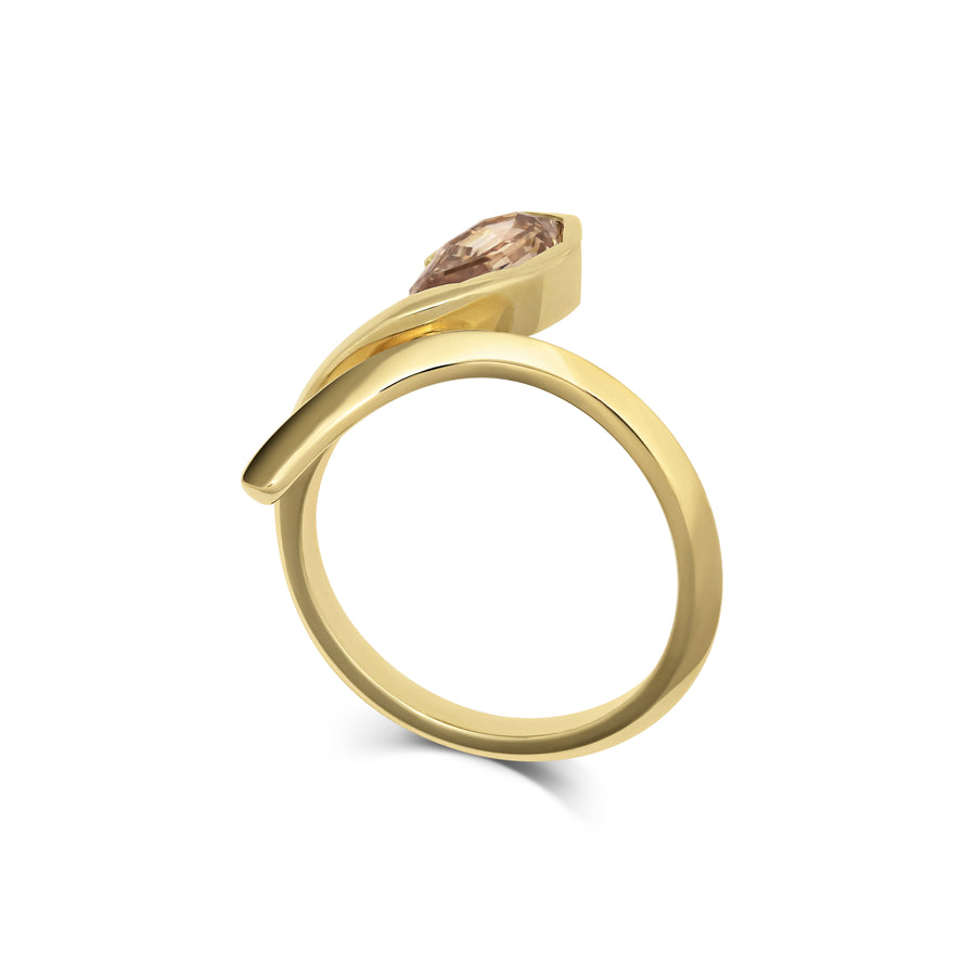 The Whirl Ring by East London jeweller Rachel Boston | Discover our collections of unique and timeless engagement rings, wedding rings, and modern fine jewellery. - Rachel Boston Jewellery