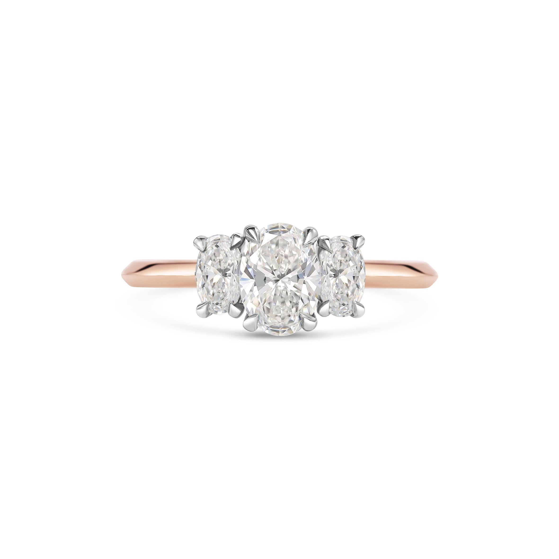 The Winnie Ring by East London jeweller Rachel Boston | Discover our collections of unique and timeless engagement rings, wedding rings, and modern fine jewellery.