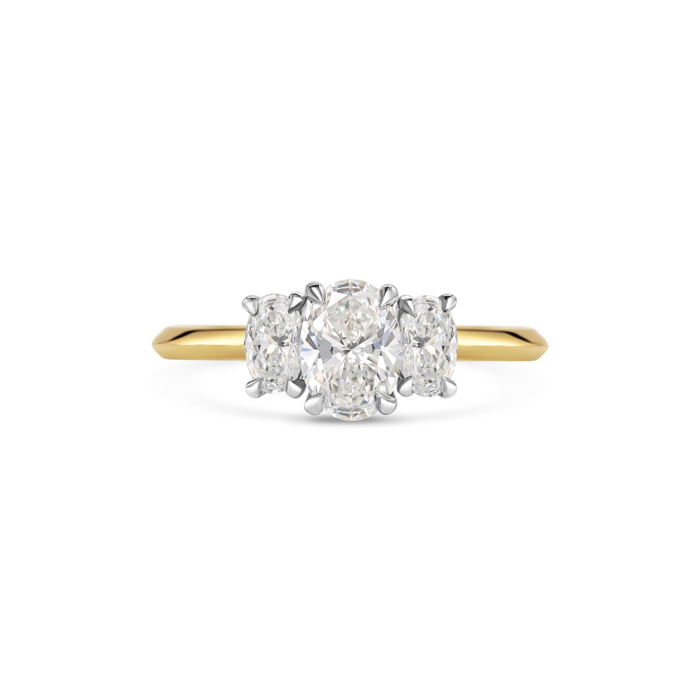 The Winnie Ring by East London jeweller Rachel Boston | Discover our collections of unique and timeless engagement rings, wedding rings, and modern fine jewellery.