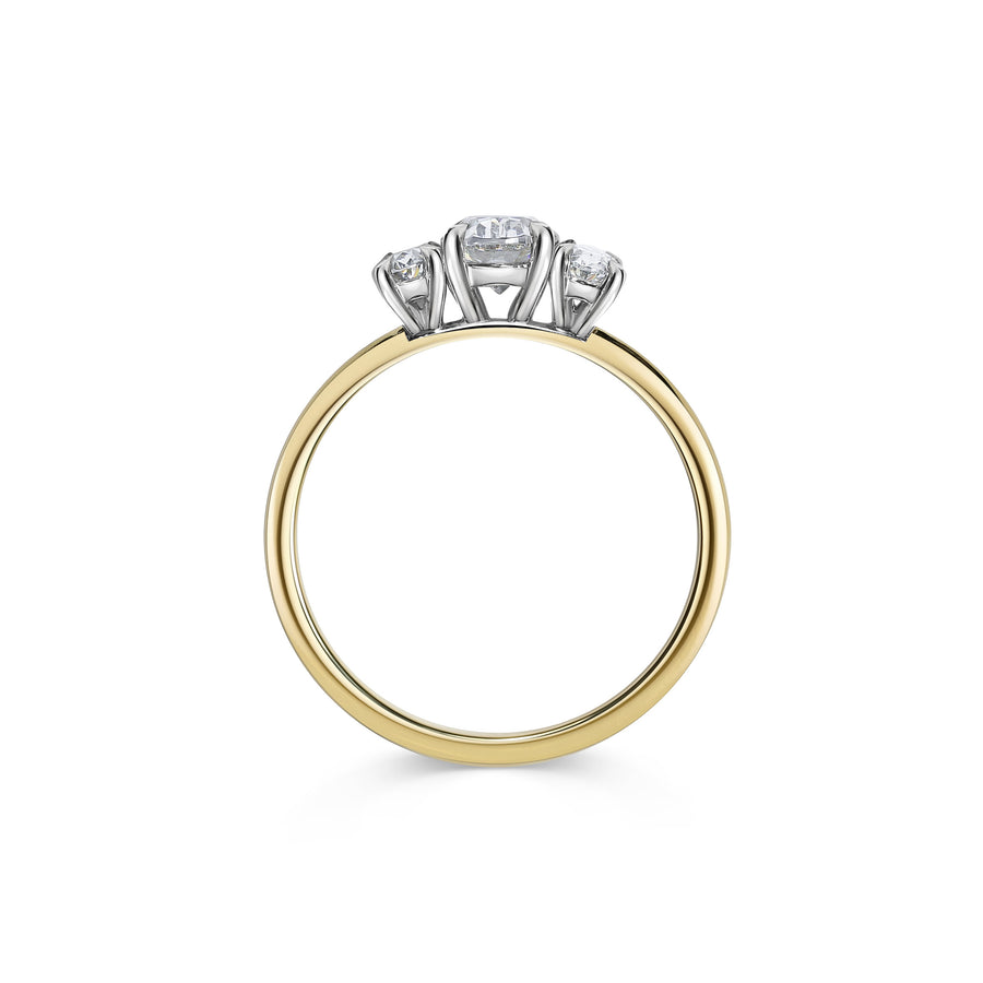 The Winnie Ring by East London jeweller Rachel Boston | Discover our collections of unique and timeless engagement rings, wedding rings, and modern fine jewellery. - Rachel Boston Jewellery