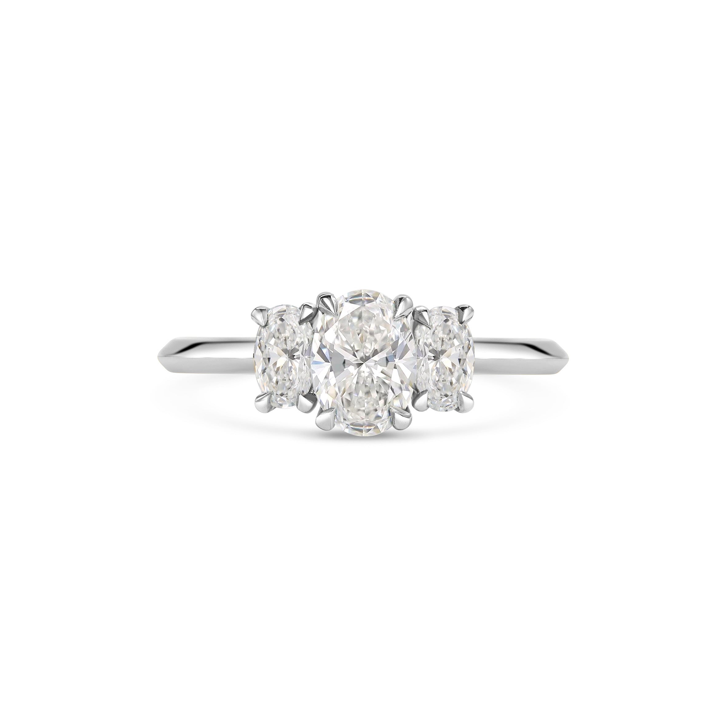 The Winnie Ring by East London jeweller Rachel Boston | Discover our collections of unique and timeless engagement rings, wedding rings, and modern fine jewellery.