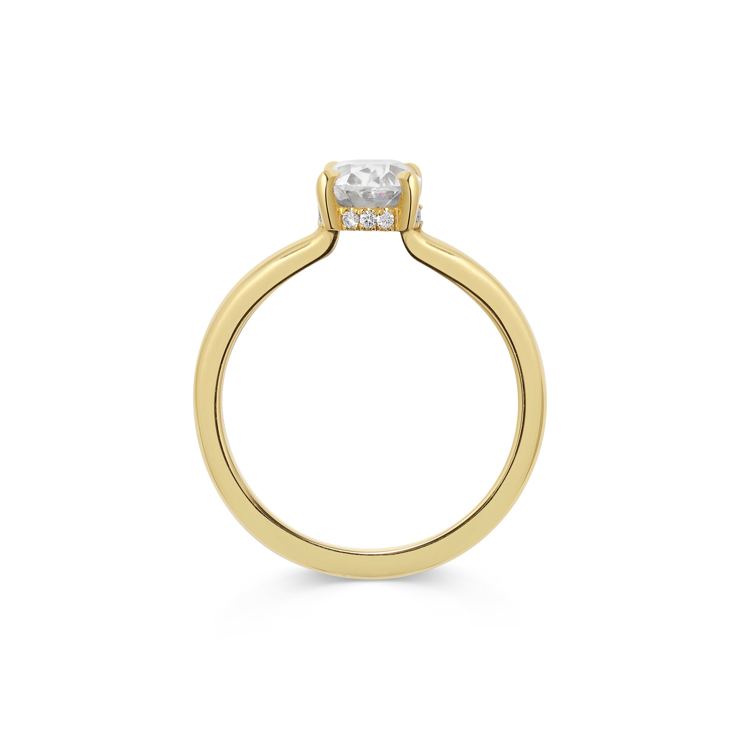 The Yasmin Ring by East London jeweller Rachel Boston | Discover our collections of unique and timeless engagement rings, wedding rings, and modern fine jewellery.