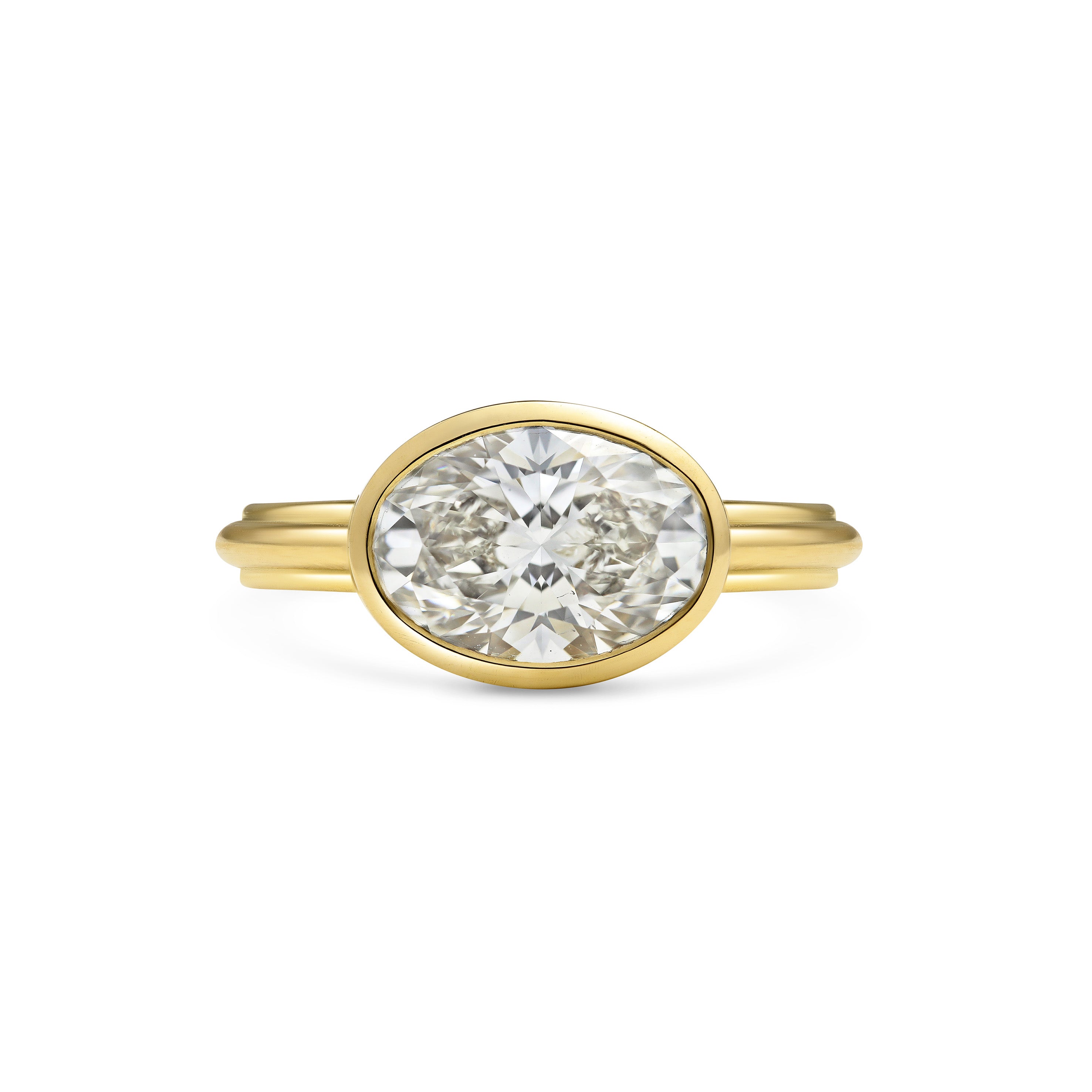 The Celeste Ring by East London jeweller Rachel Boston | Discover our collections of unique and timeless engagement rings, wedding rings, and modern fine jewellery.