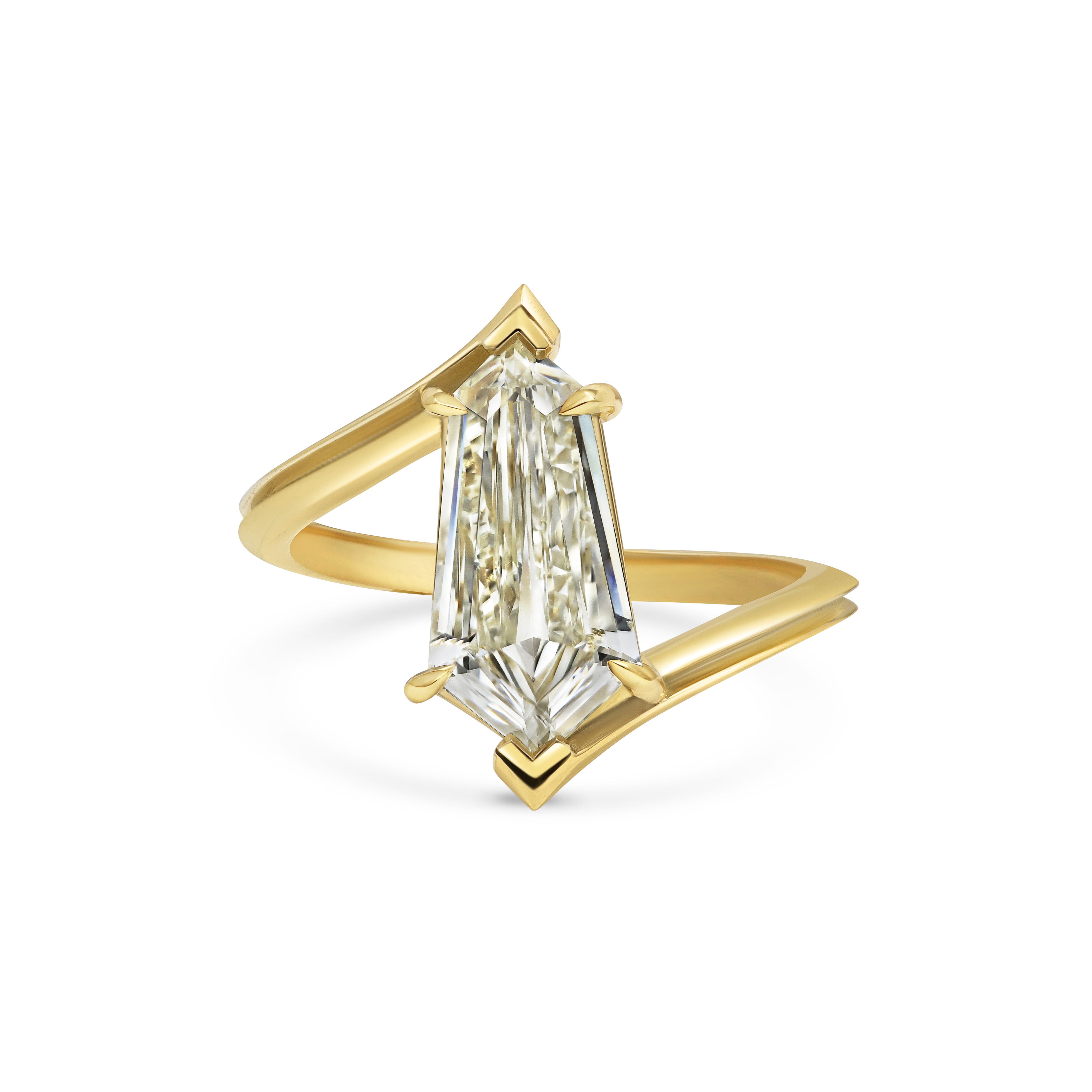 The Azenith Ring by East London jeweller Rachel Boston | Discover our collections of unique and timeless engagement rings, wedding rings, and modern fine jewellery.