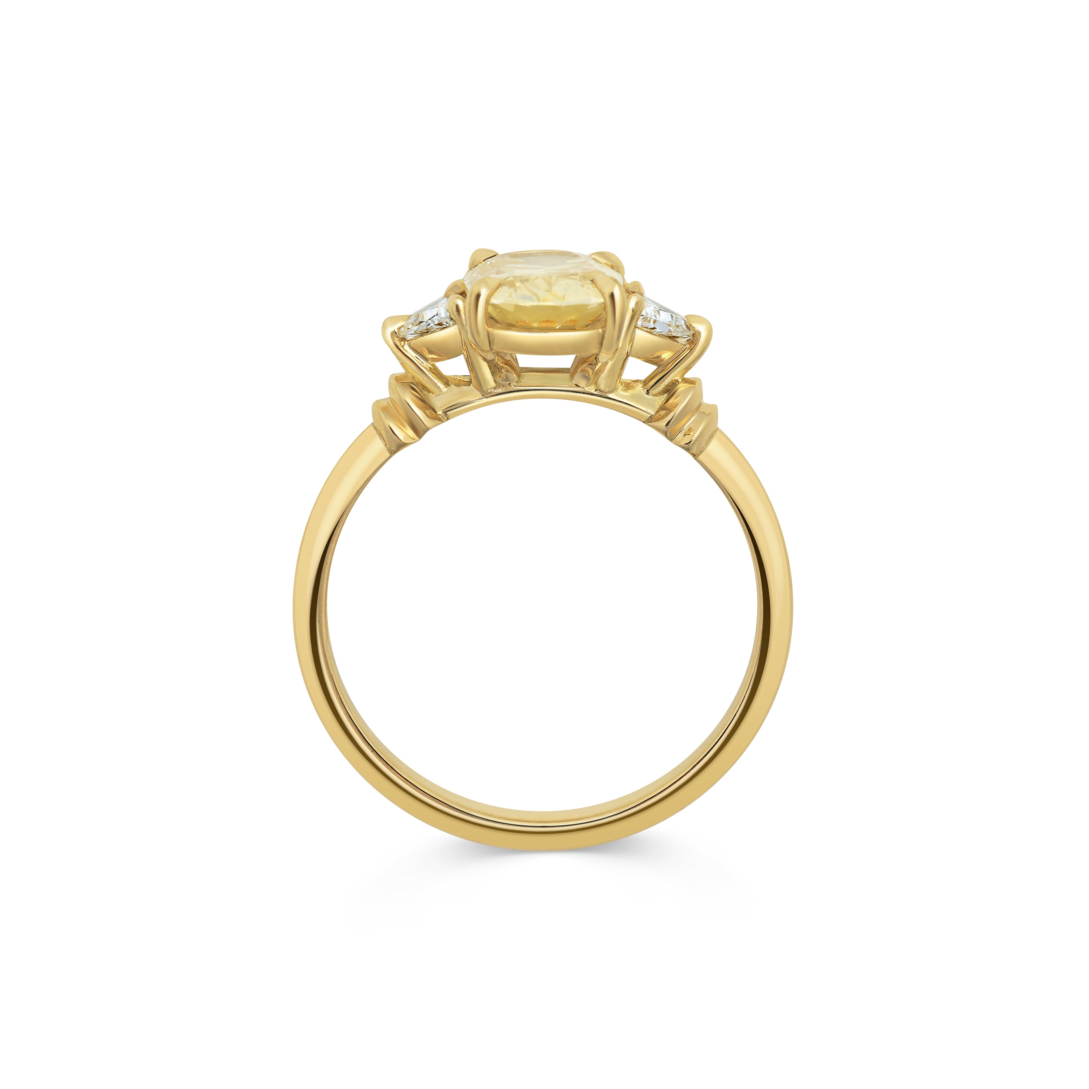 The Huallaga Ring by East London jeweller Rachel Boston | Discover our collections of unique and timeless engagement rings, wedding rings, and modern fine jewellery.