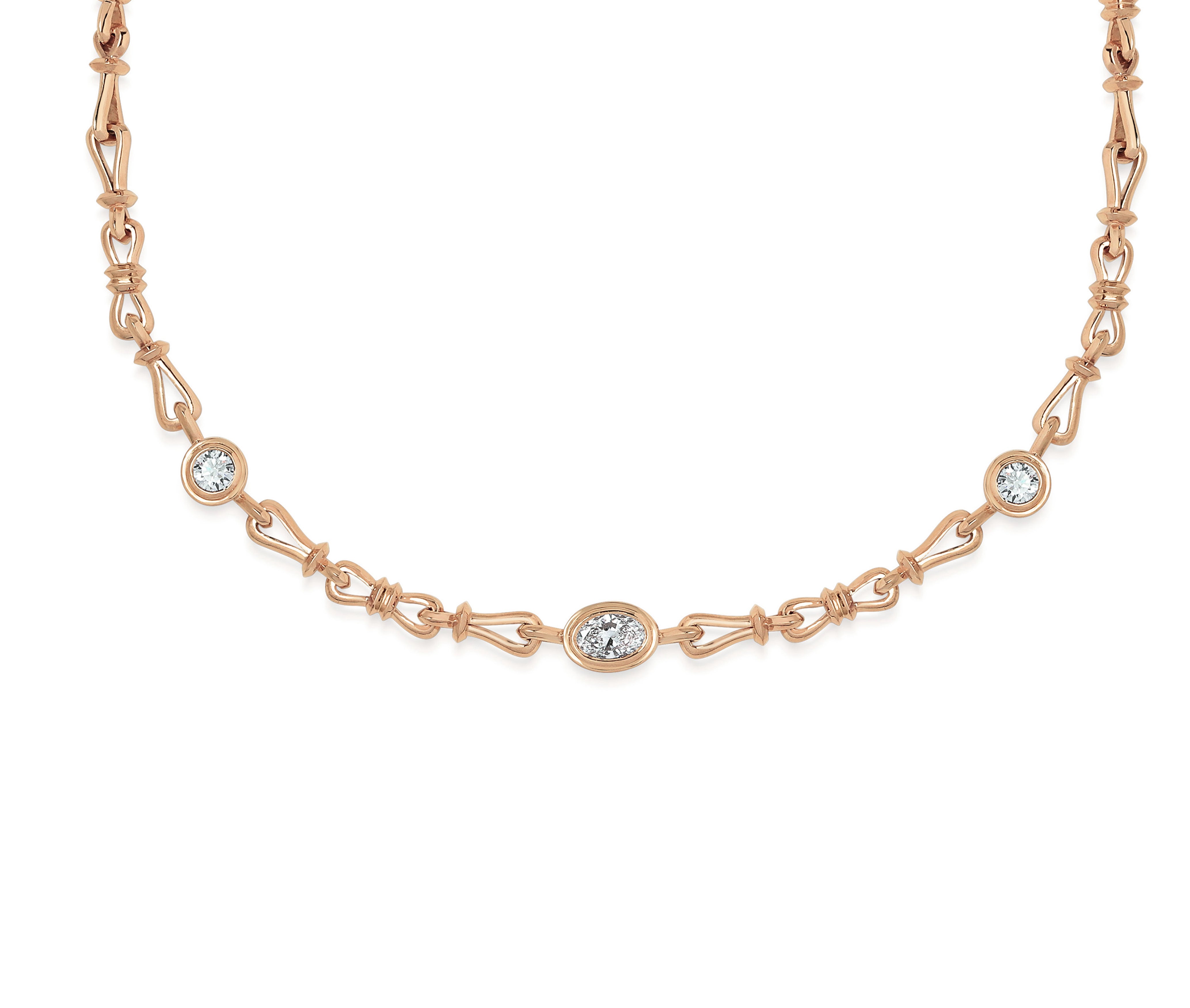 The Cadence Necklace - Full by East London jeweller Rachel Boston | Discover our collections of unique and timeless engagement rings, wedding rings, and modern fine jewellery.