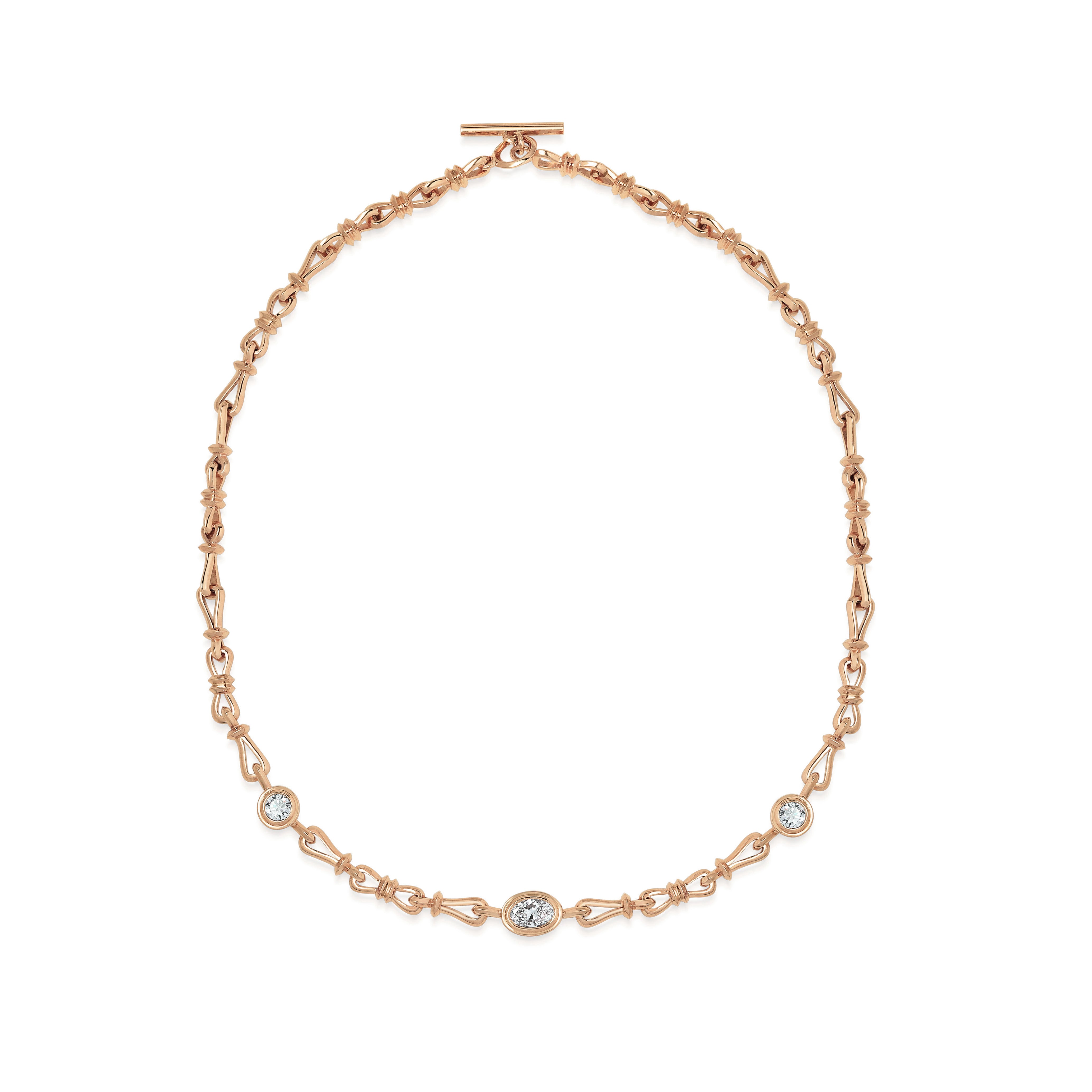The Cadence Necklace - Full by East London jeweller Rachel Boston | Discover our collections of unique and timeless engagement rings, wedding rings, and modern fine jewellery.