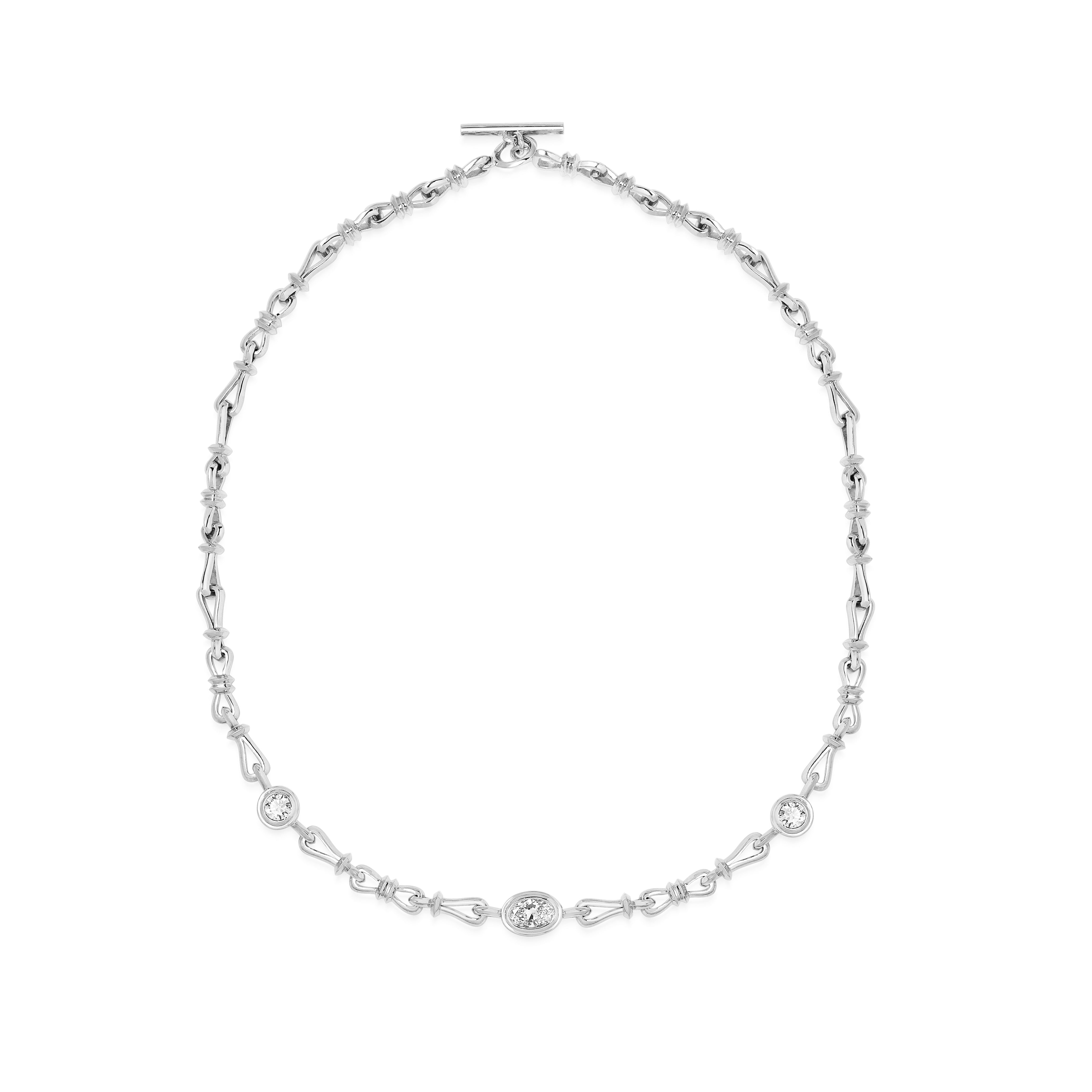 The Cadence Necklace - Full by East London jeweller Rachel Boston | Discover our collections of unique and timeless engagement rings, wedding rings, and modern fine jewellery.