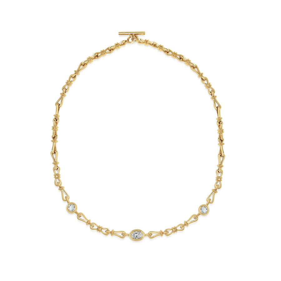 The CADENCE NECKLACE - FULL by East London jeweller Rachel Boston | Discover our collections of unique and timeless engagement rings, wedding rings, and modern fine jewellery. - Rachel Boston Jewellery