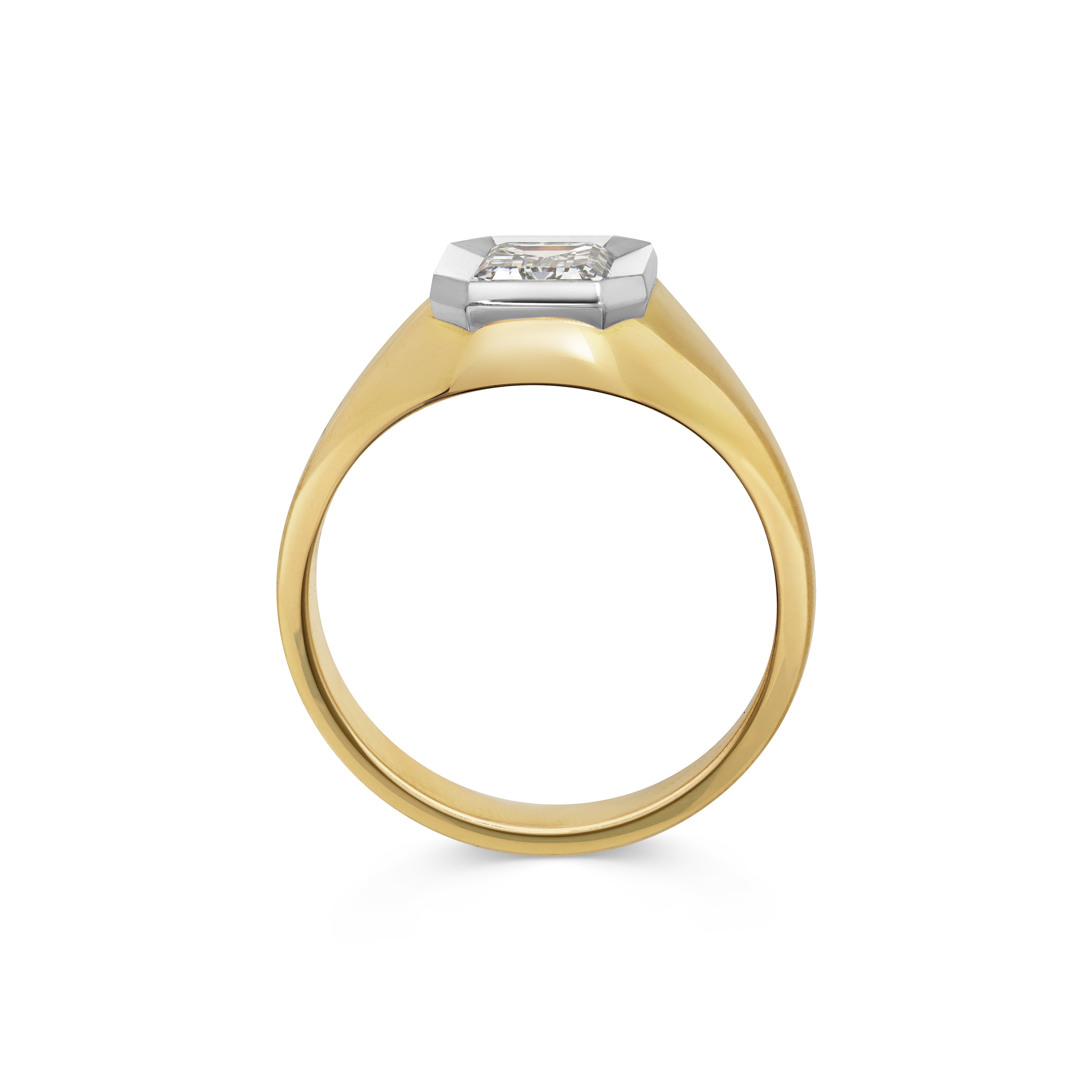 The Cato Ring by East London jeweller Rachel Boston | Discover our collections of unique and timeless engagement rings, wedding rings, and modern fine jewellery.