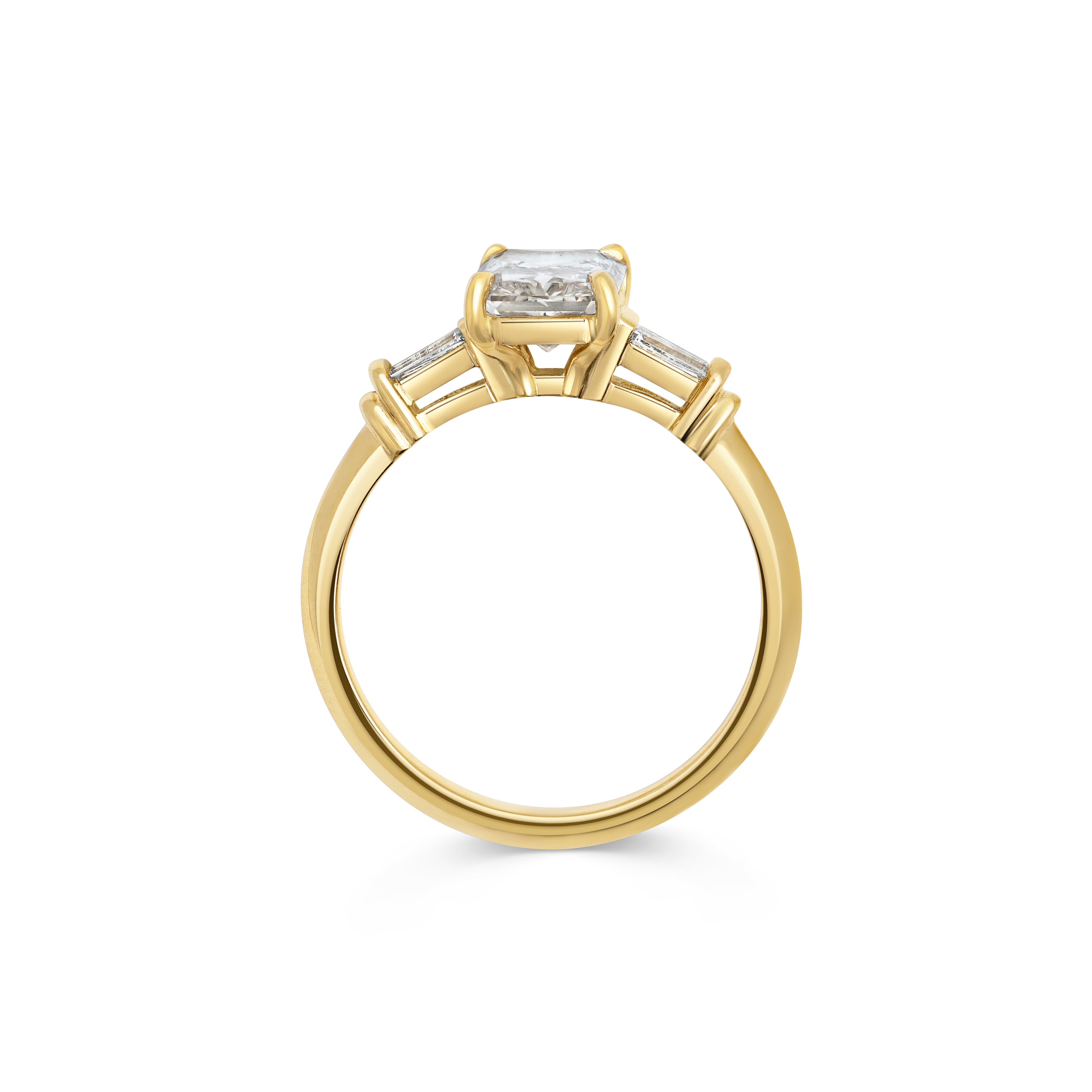 The Bette Ring - 1.50ct Champagne by East London jeweller Rachel Boston | Discover our collections of unique and timeless engagement rings, wedding rings, and modern fine jewellery.