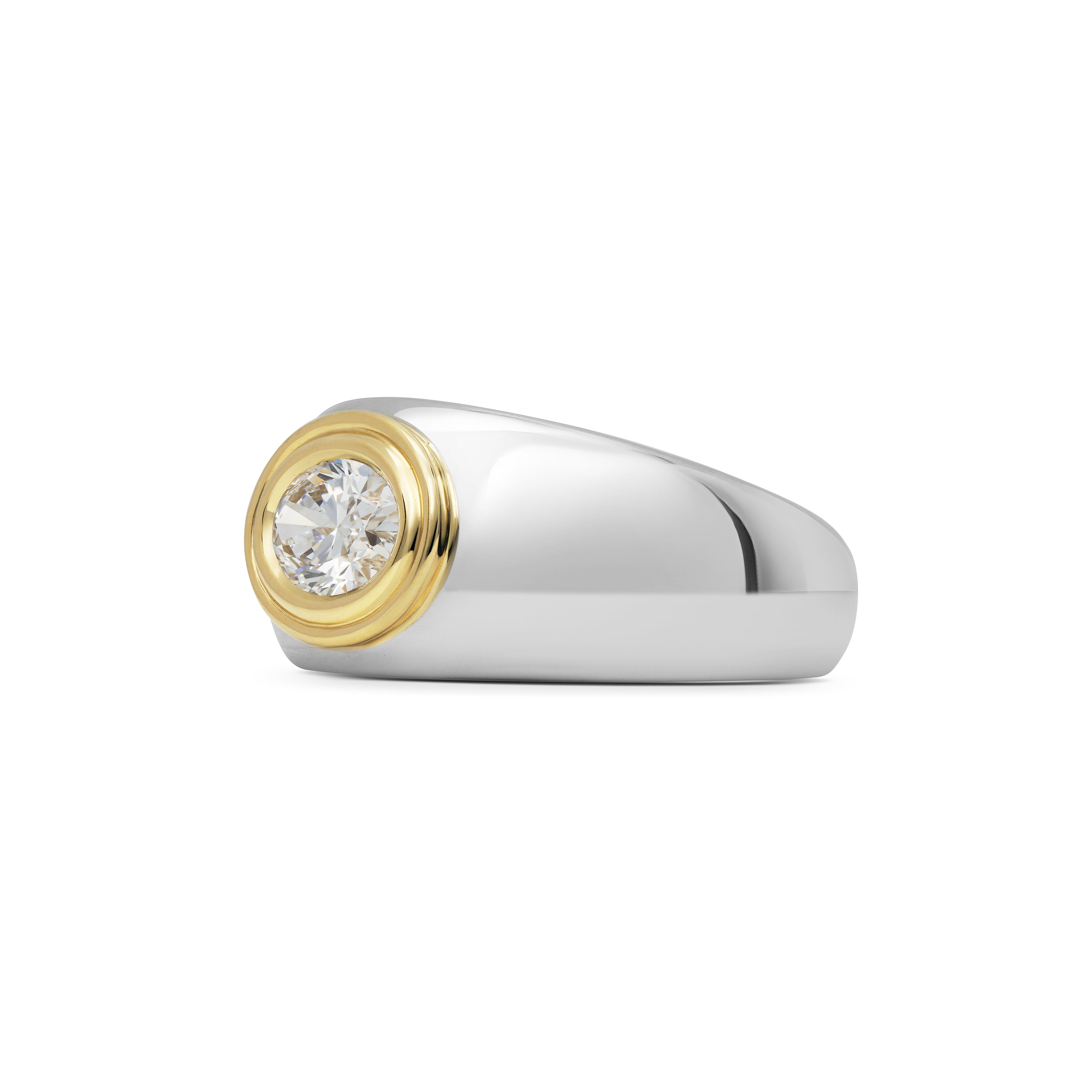 The Cornelius Ring by East London jeweller Rachel Boston | Discover our collections of unique and timeless engagement rings, wedding rings, and modern fine jewellery.