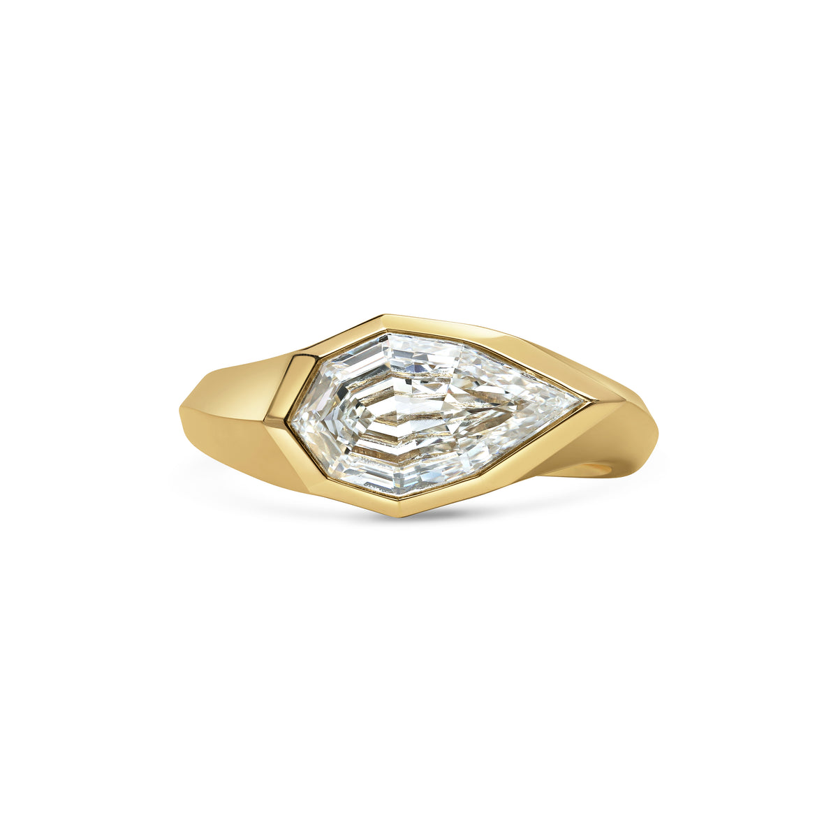 The Drift Ring - 2.20ct by East London jeweller Rachel Boston | Discover our collections of unique and timeless engagement rings, wedding rings, and modern fine jewellery.