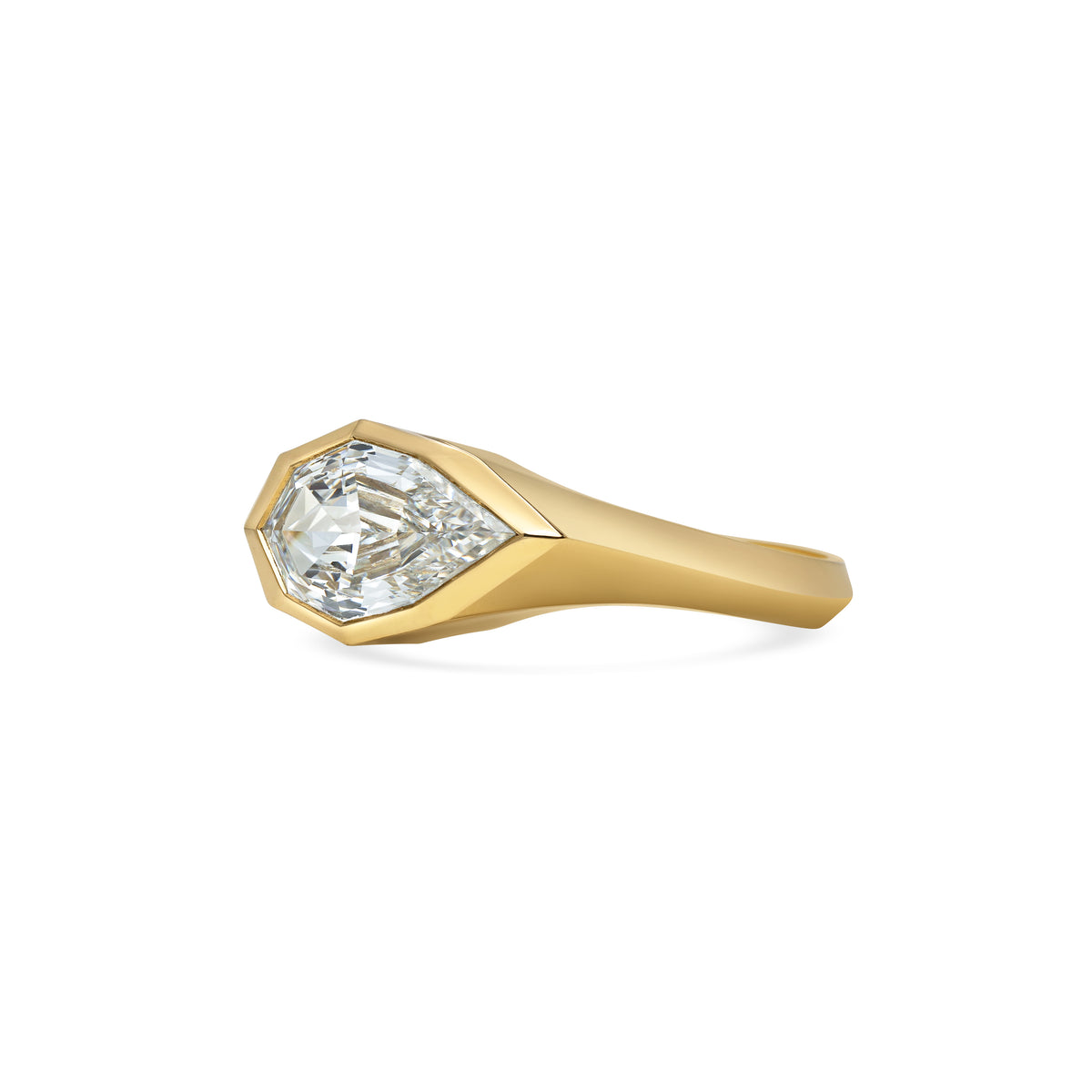 The Drift Ring - 2.20ct by East London jeweller Rachel Boston | Discover our collections of unique and timeless engagement rings, wedding rings, and modern fine jewellery.